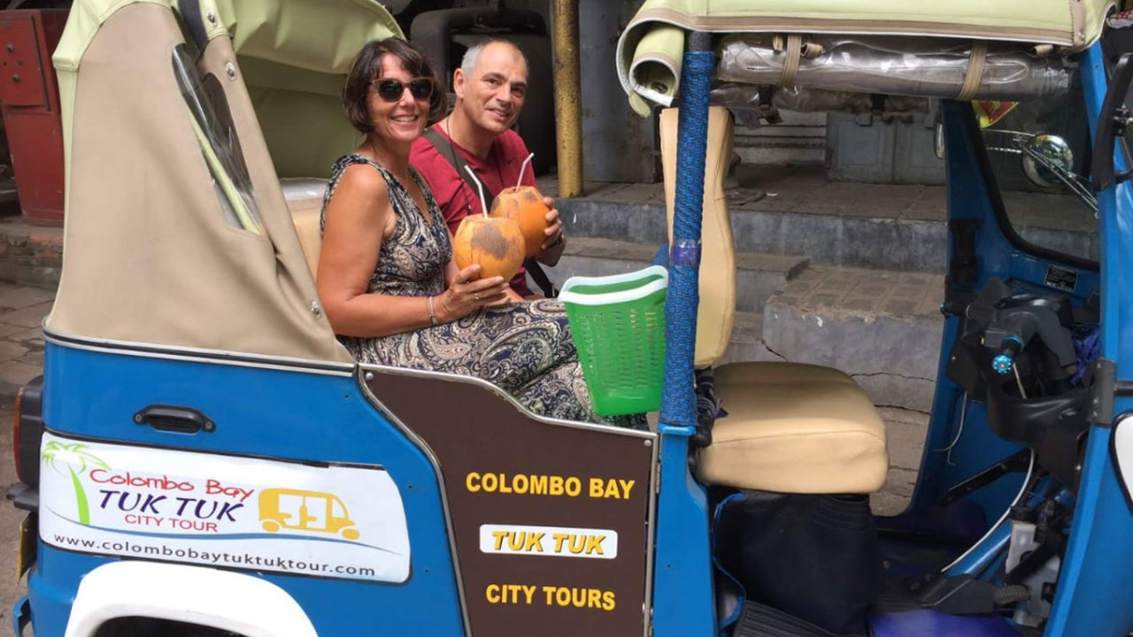Safari en tuk-tuk à Colombo