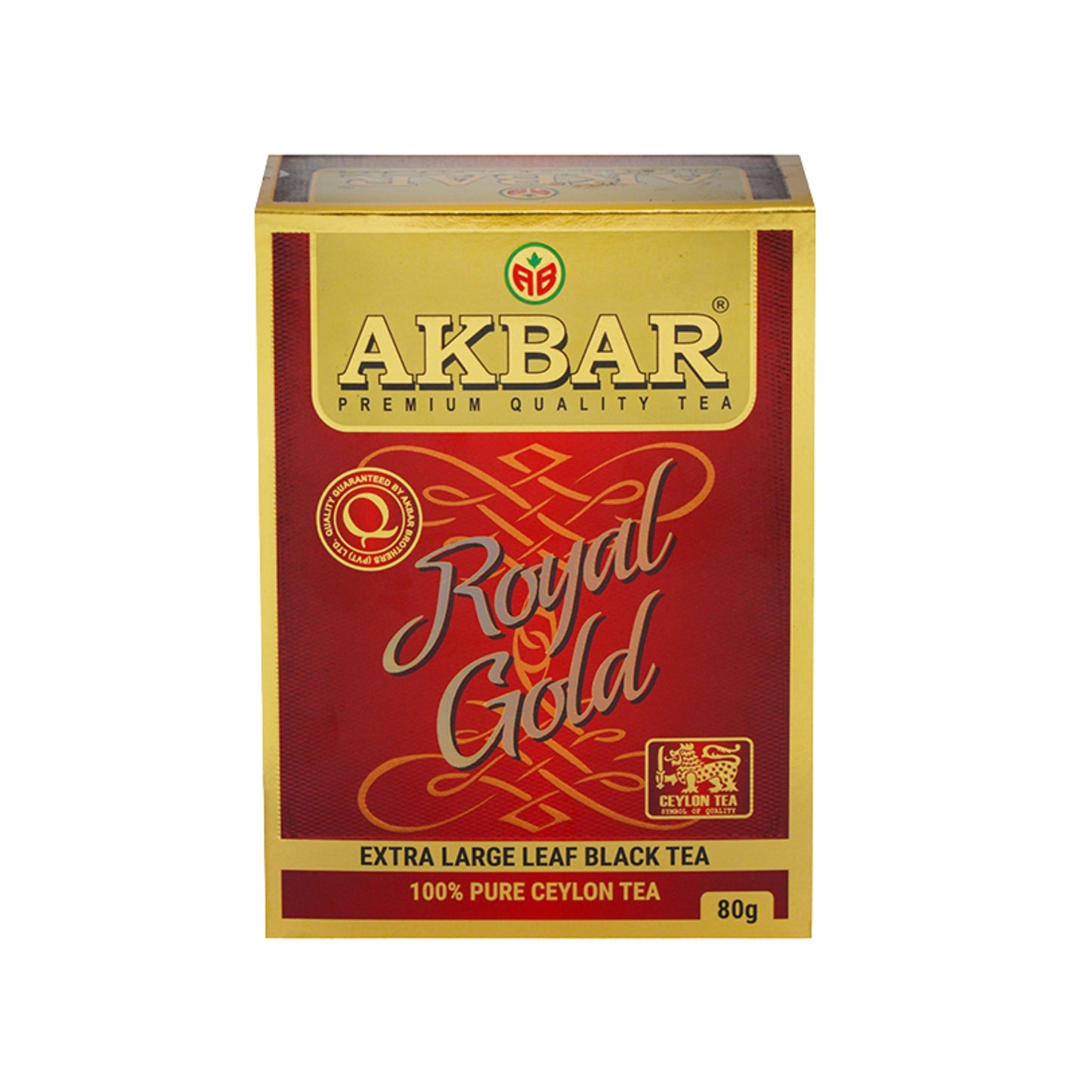 Akbar Royal Gold Extra Large Leaf Black Tea (80g)
