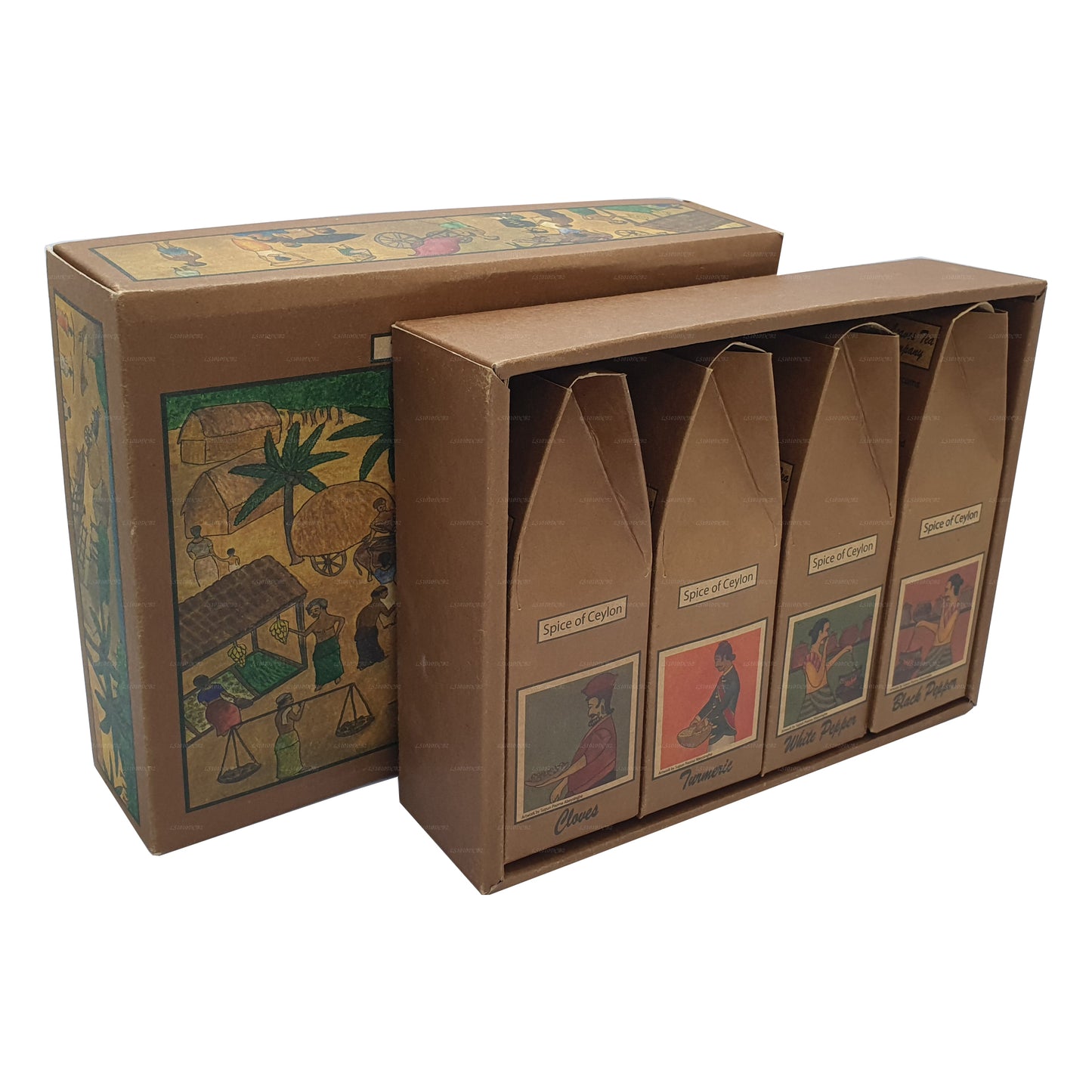 Coffret cadeau d'épices de Ceylan de qualité supérieure Lakpura®