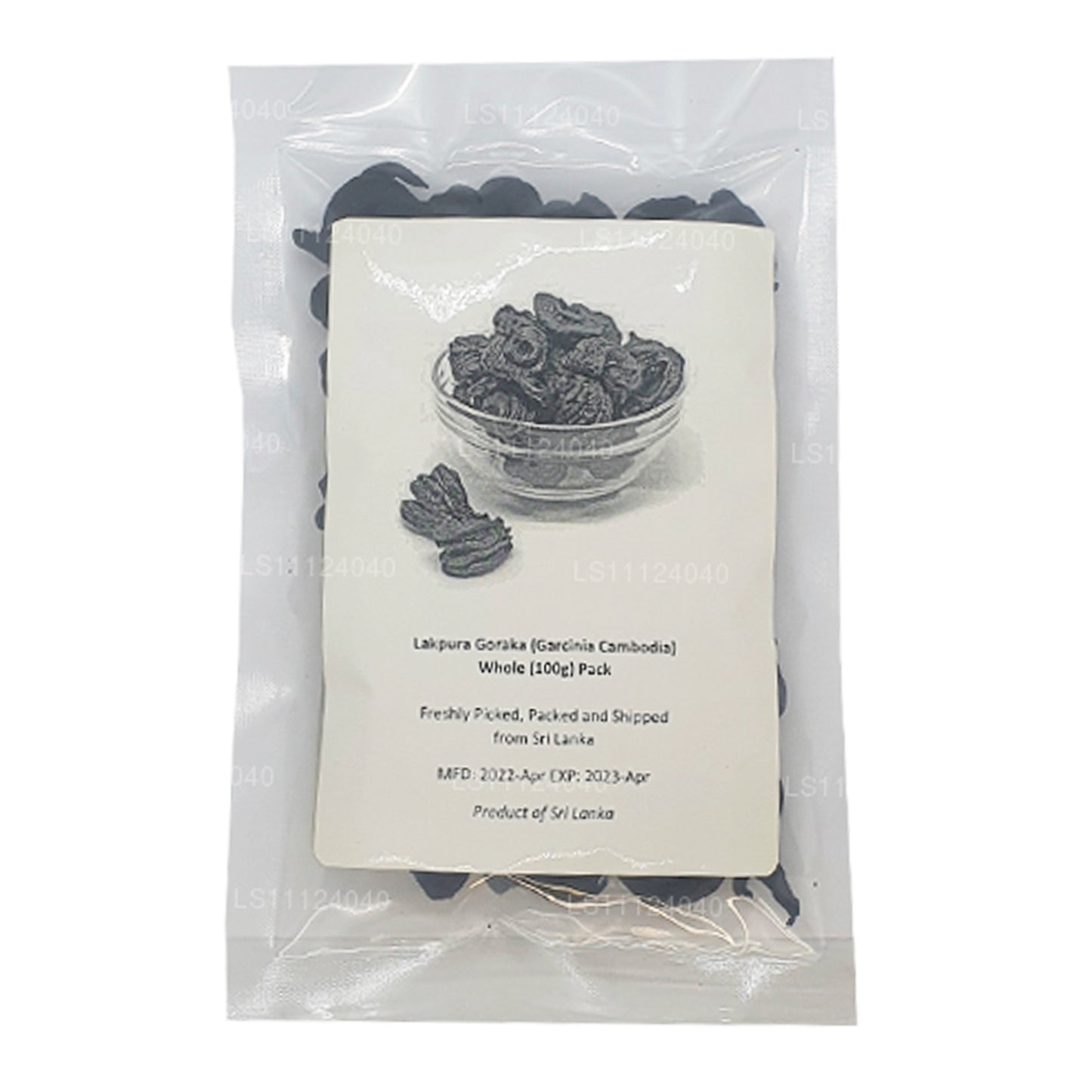 Paquet complet de Lakpura Goraka (Garcinia Cambodia)