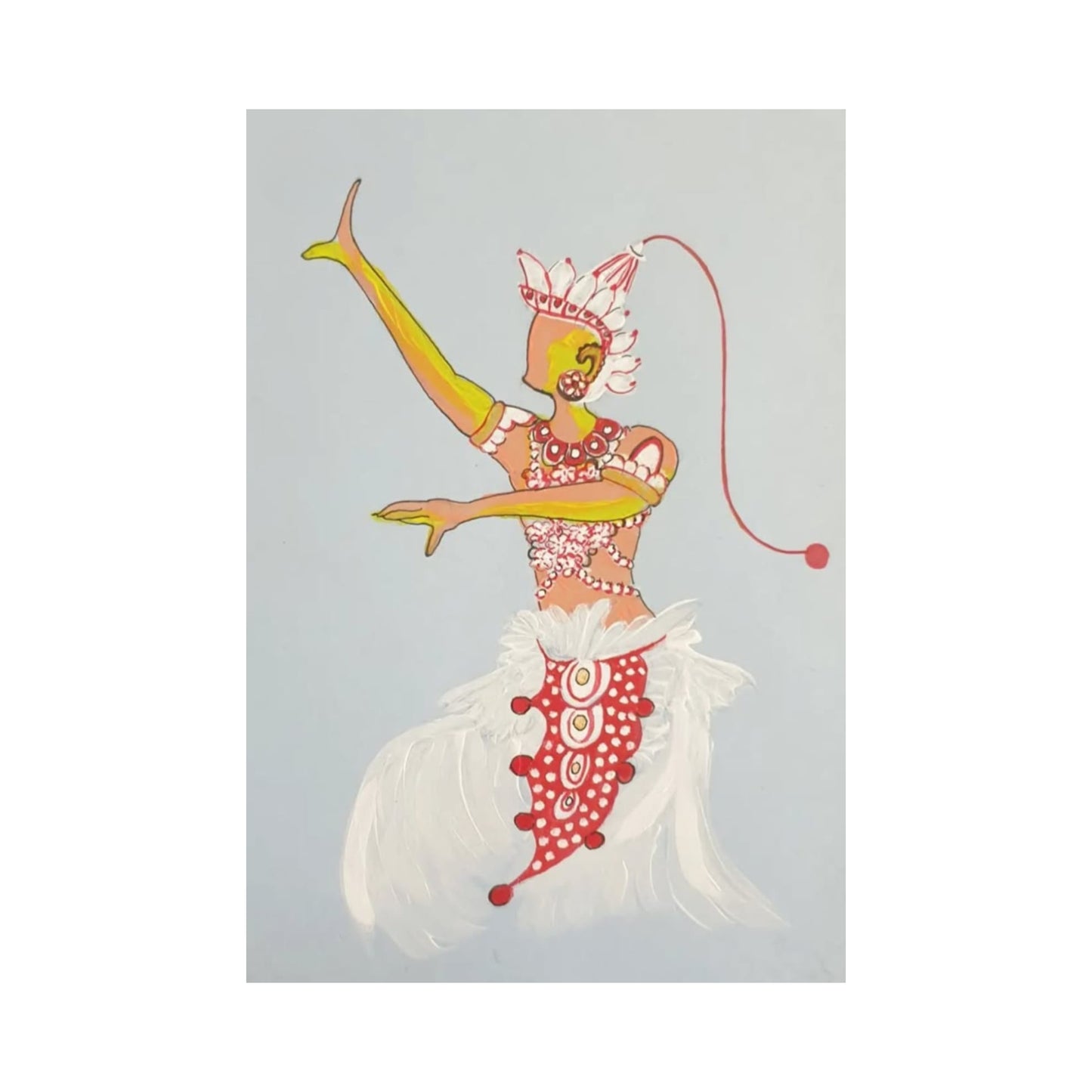 Lakpura® Danseur kandyen Art mural