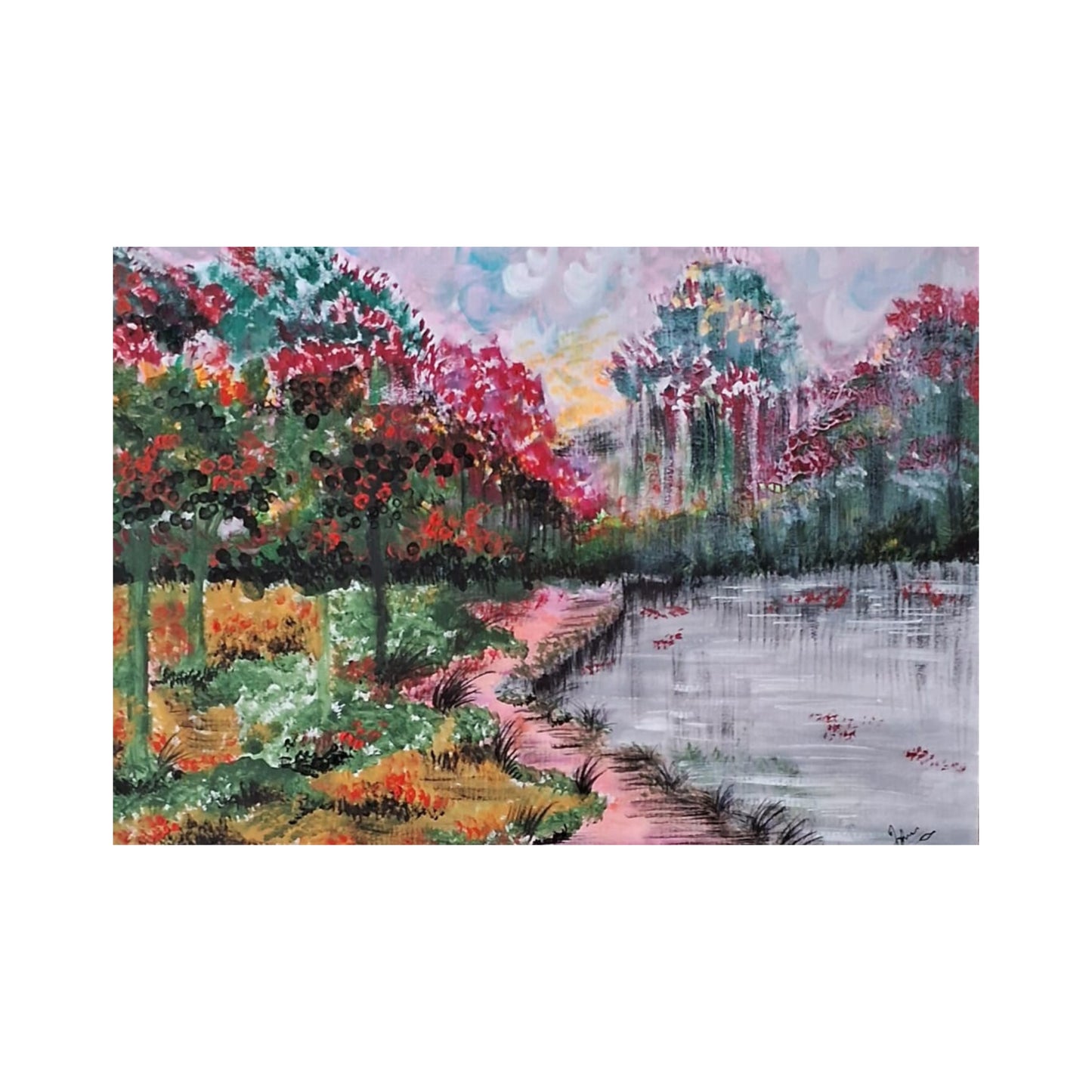 Lakpura® Été dans la forêt Art mural