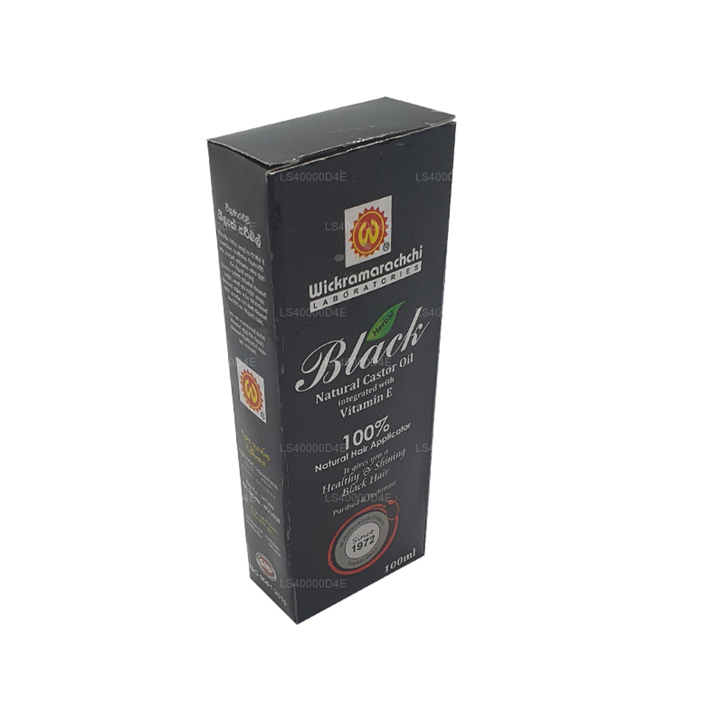 Huile capillaire noire Wickramarachchi Labs (100 ml)