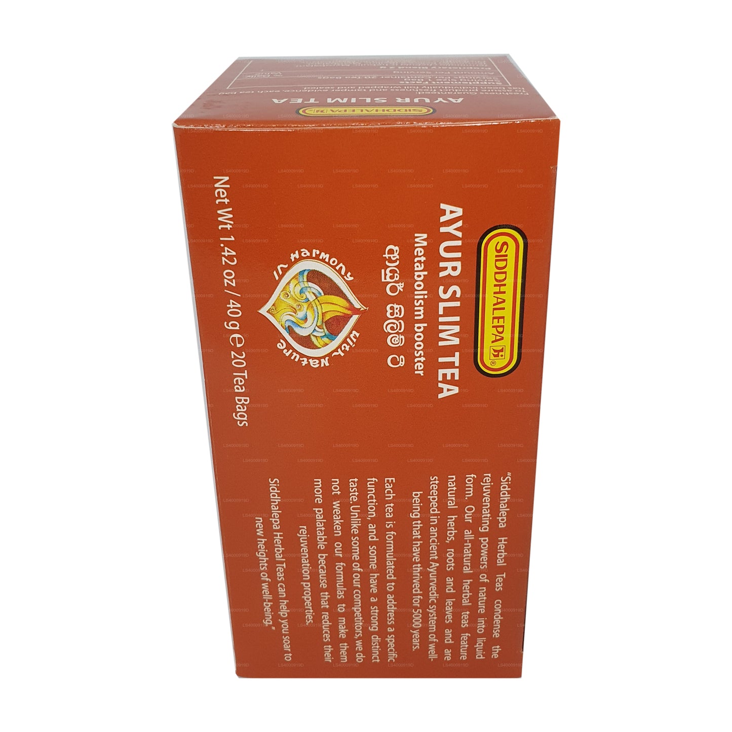 Thé Siddhalepa Ayur Slim (40 g)