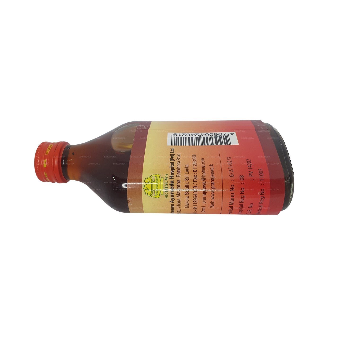 Miel d'abeille médicinal pur Sethsuwa (180 ml)