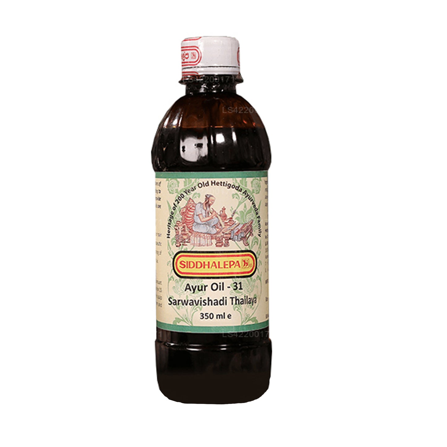 Huile de Siddhalepa Sarwavishadee (30 ml)