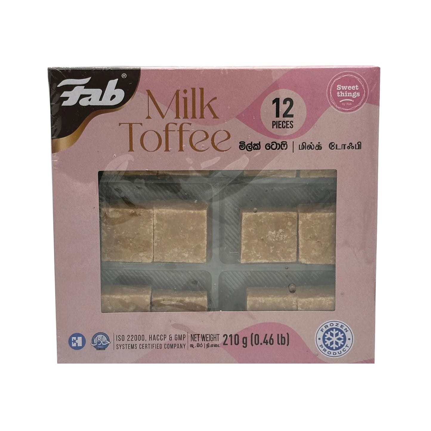 Fab Milk Toffee (210) 12 Pieces