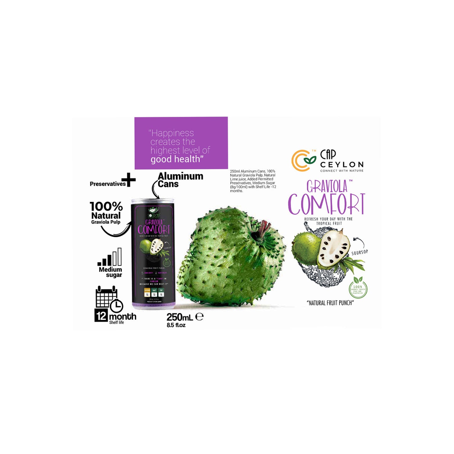 CAPSULE Ceylon Graviola Comfort (250 ml)