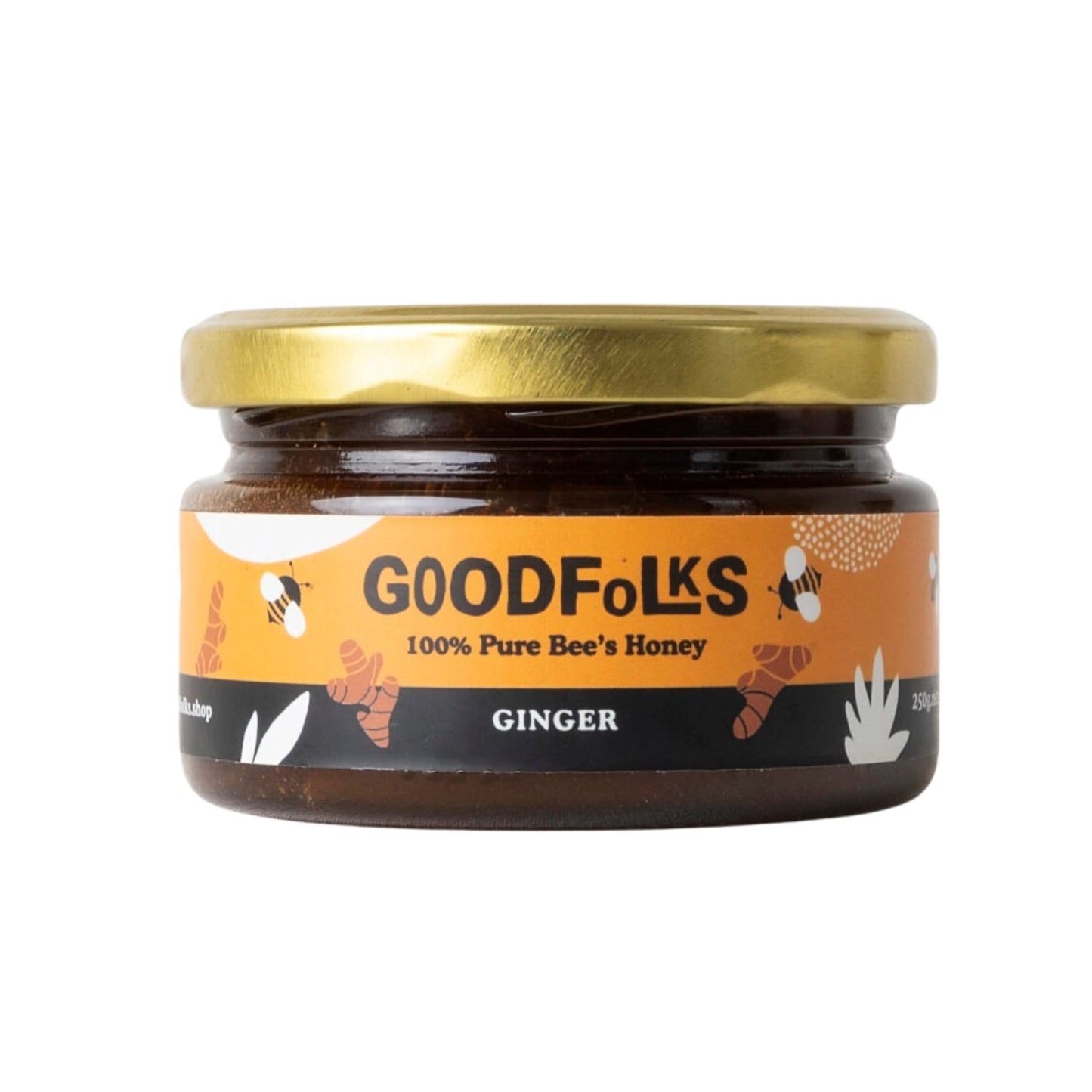Miel d'abeille à l'ail du Sri Lanka Goodfolks (250g)