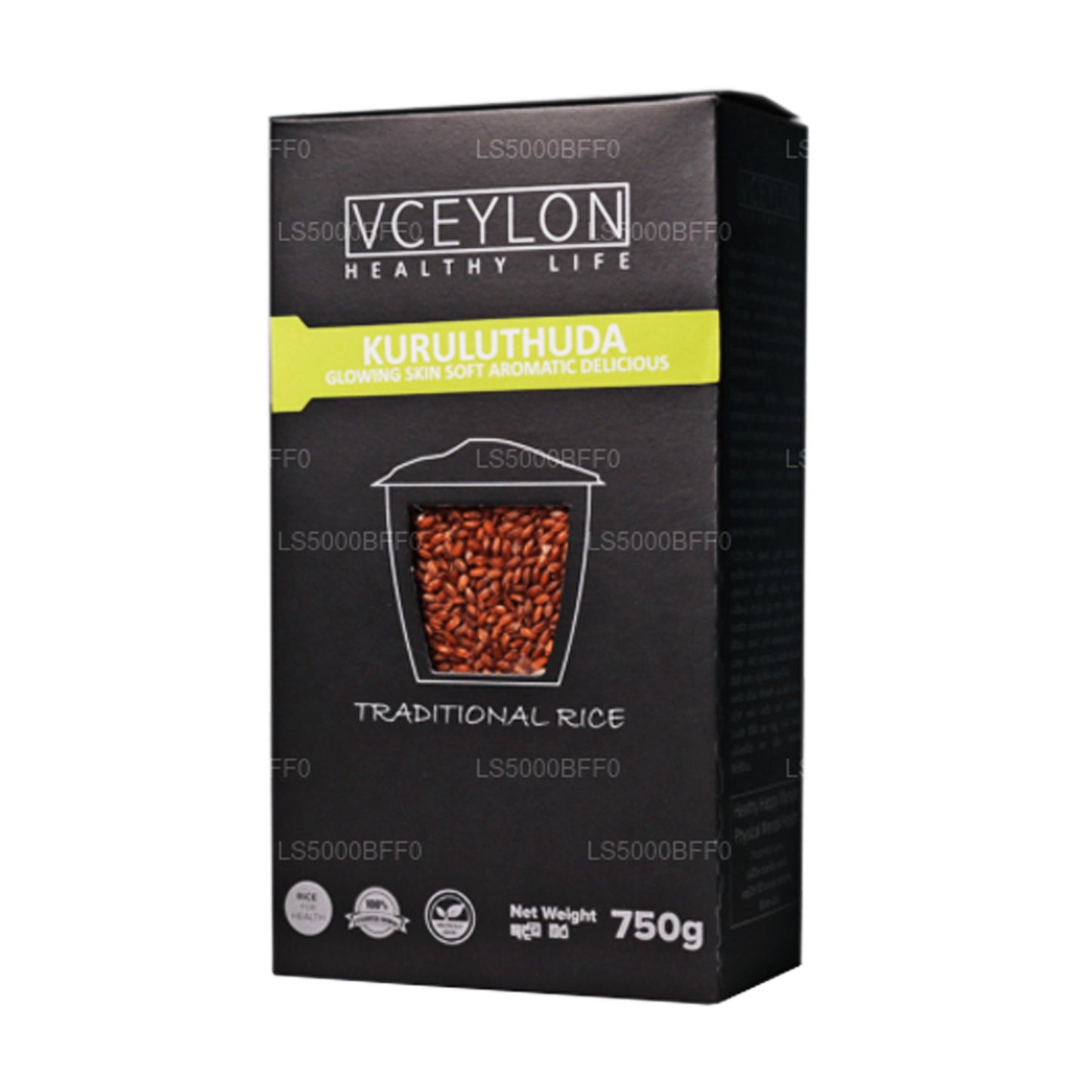 Riz Kuruluthuda de Ceylan (750g)