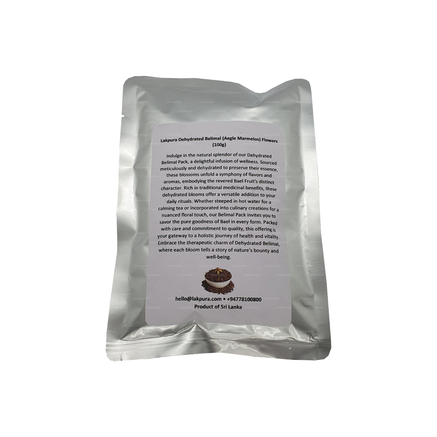 Fleurs de Belimal (Aegle Marmelos) déshydratées de Lakpura