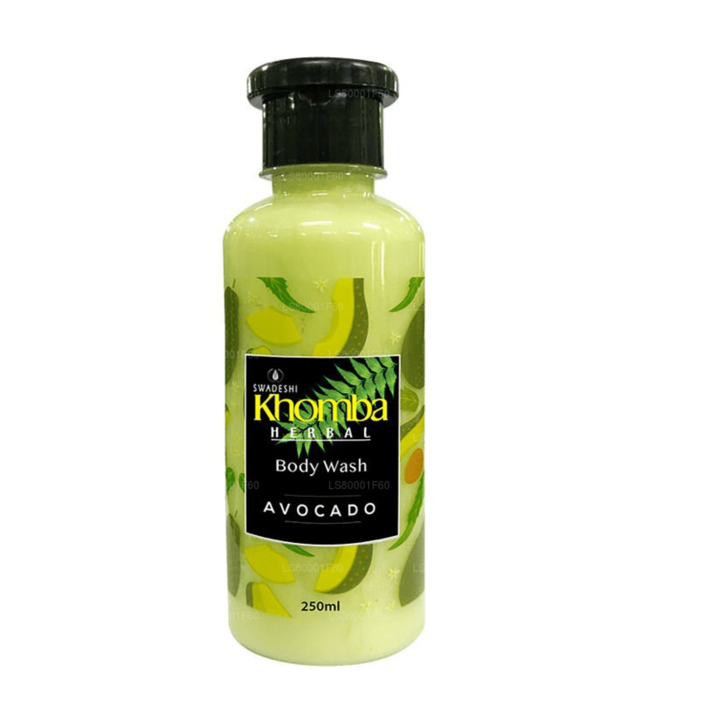 Swadeshi Khomba Nettoyant pour le corps à l'avocat (250 ml)
