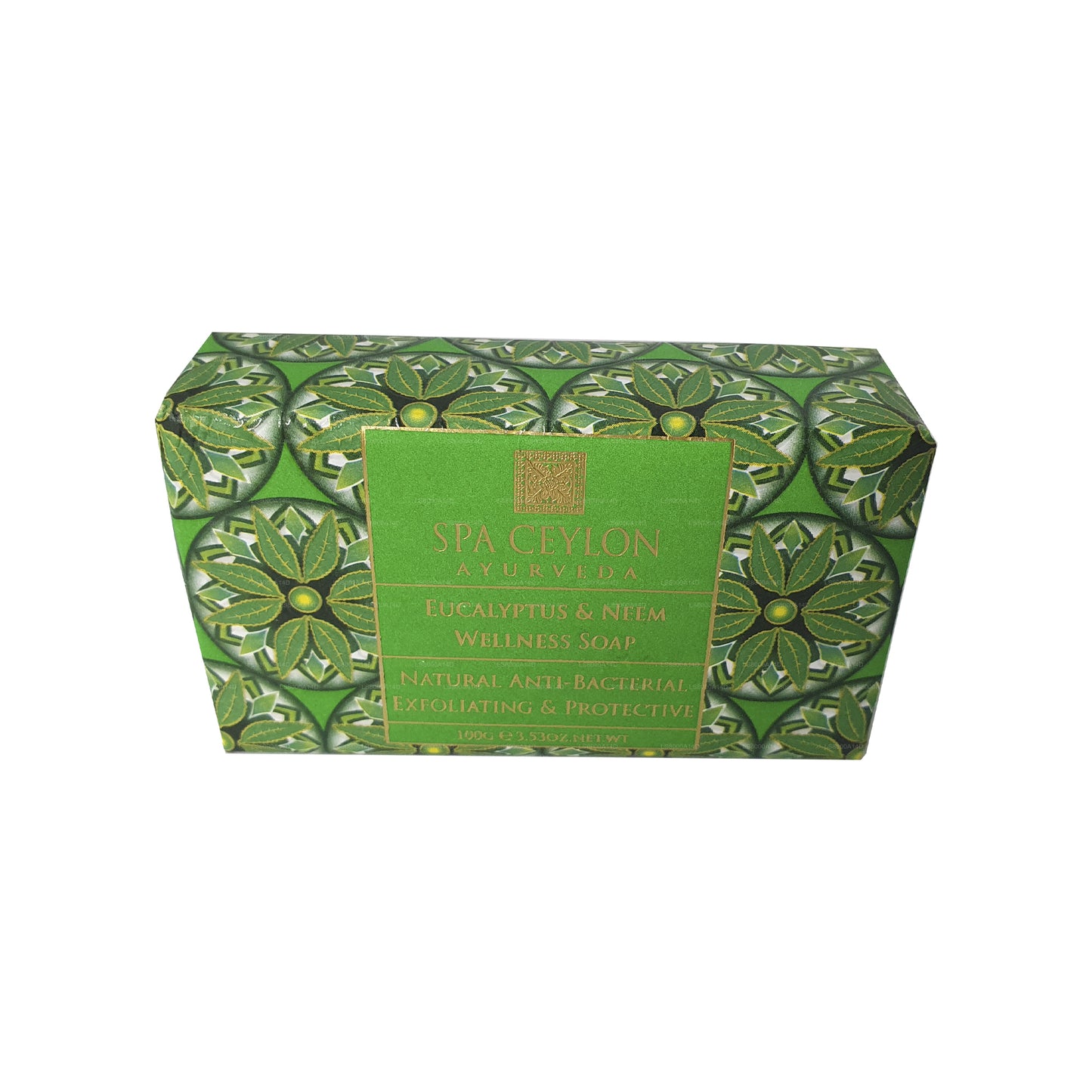 Savon exfoliant antibactérien bien-être Eucalyptus & Neem de Spa Ceylon (100 g)
