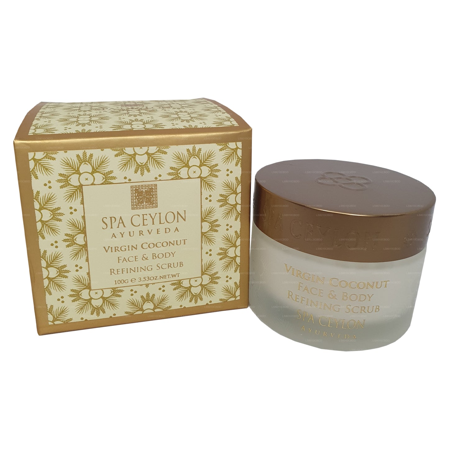 Gommage raffinant pour le visage et le corps à la noix de coco vierge Spa Ceylon (100 g)