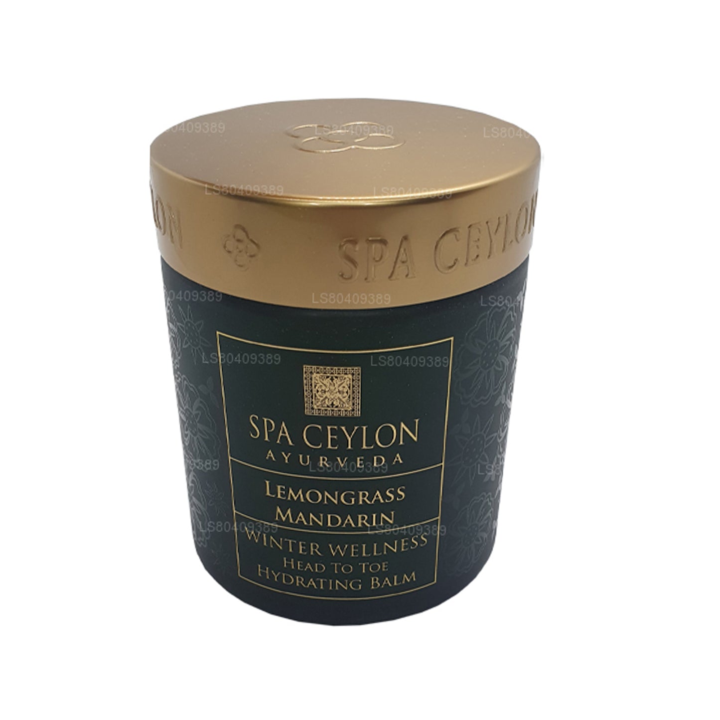 Spa Ceylan Lemongrass Mandarin Winter Wellness Baume hydratant de la tête aux pieds (200 g)