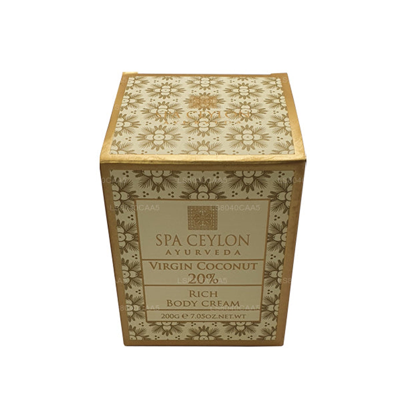 Spa Ceylon Virgin Coconut 20% Rich Body Cream (150g)