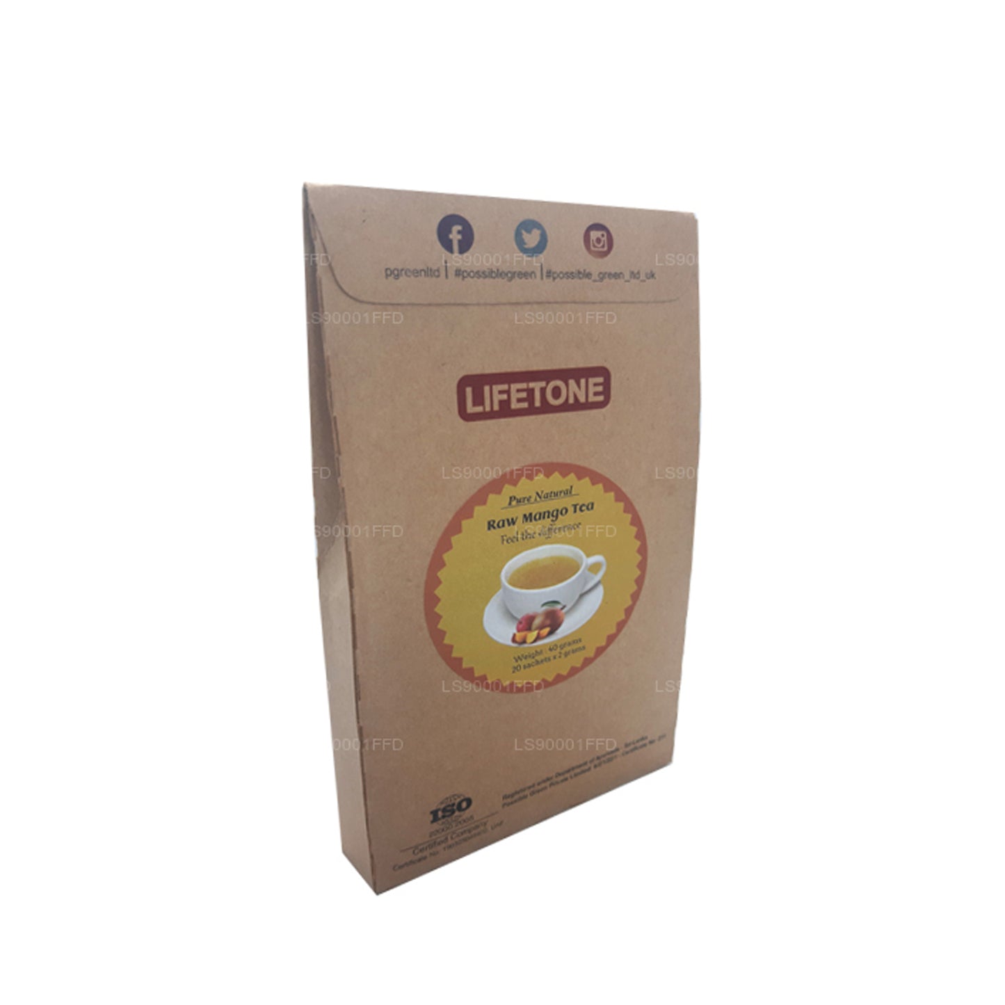 Lifetone Raw Mango Tea (40g)