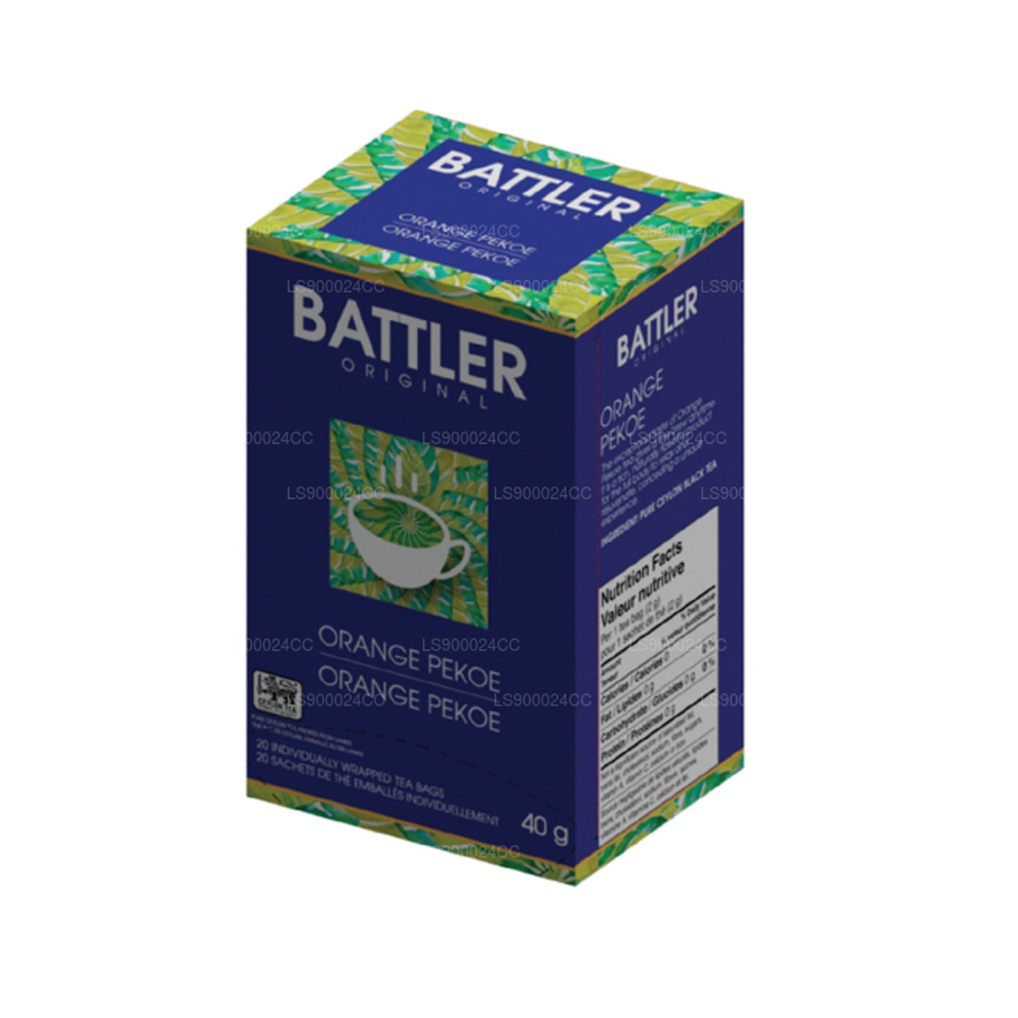 Battler Original Orange Pekoe (40 g) 20 sachets de thé