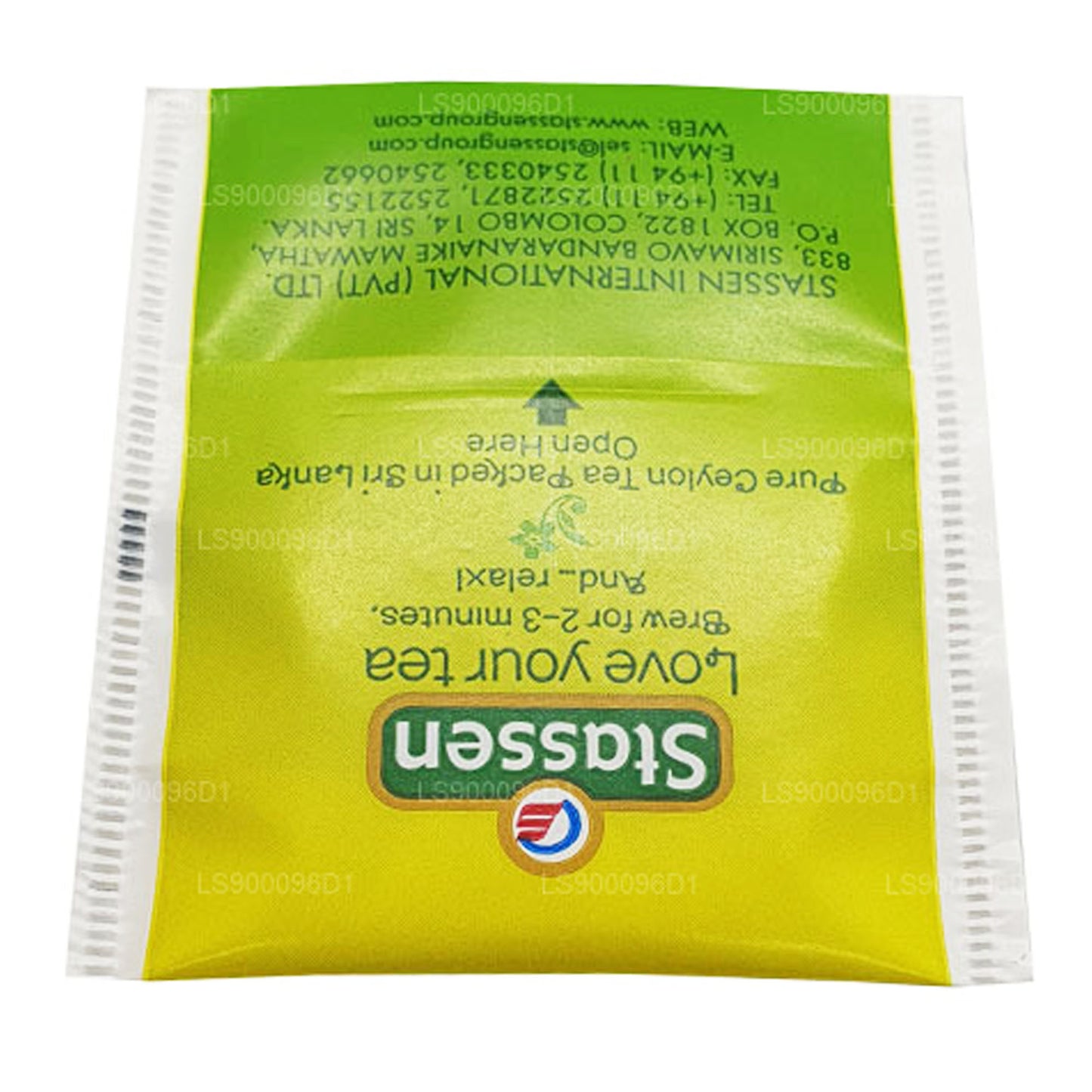 Thé vert au jasmin Stassen (37,5 g) 25 sachets de thé