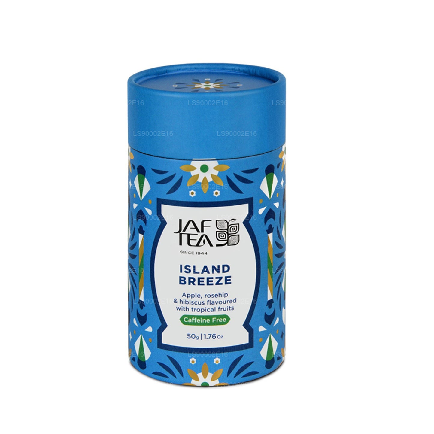 Jaf Tea Island Breeze - Arôme de pomme, d'églantier et d'hibiscus aux fruits tropicaux (50g)