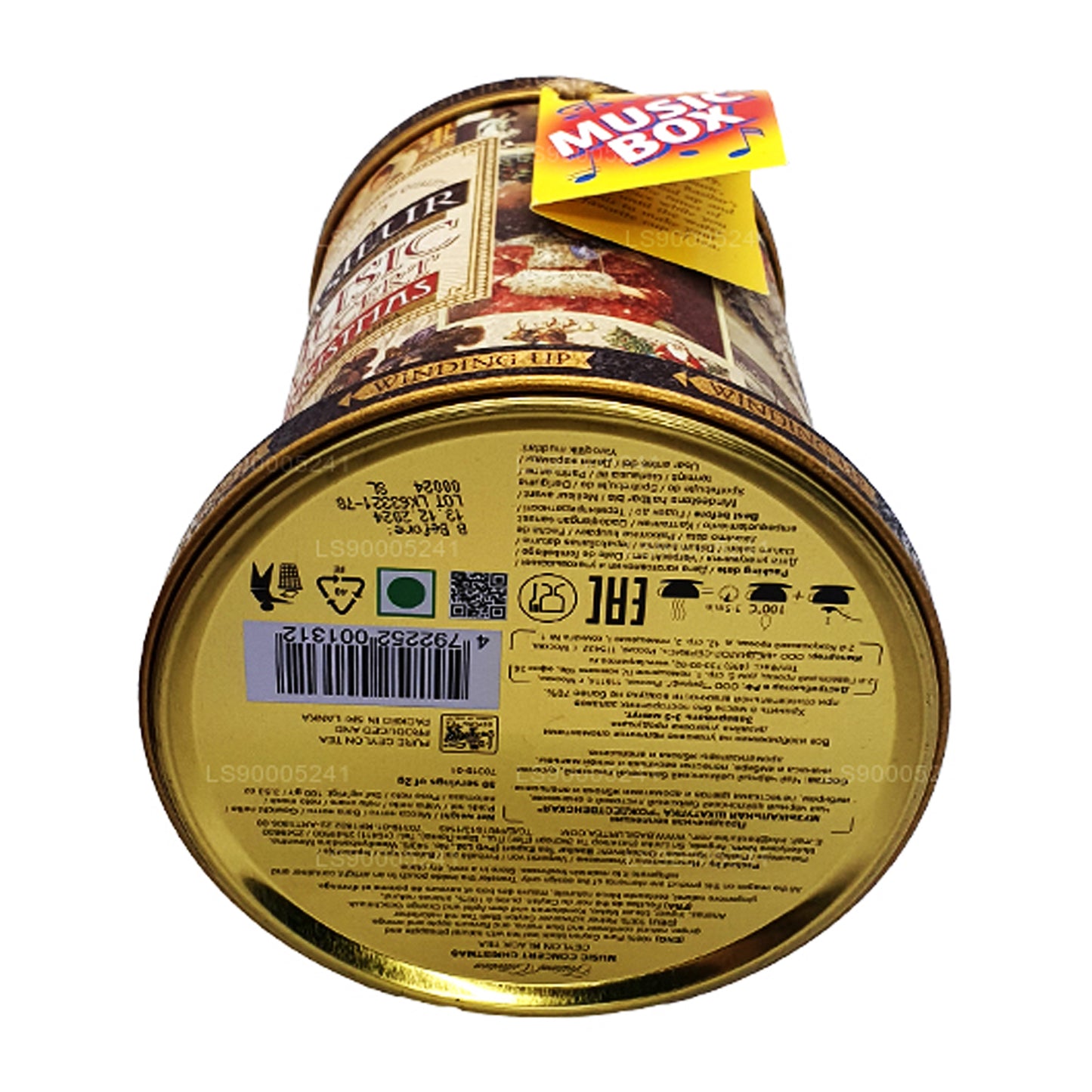 Basilur Festival « Concert musical - Noël » (100g) Caddy