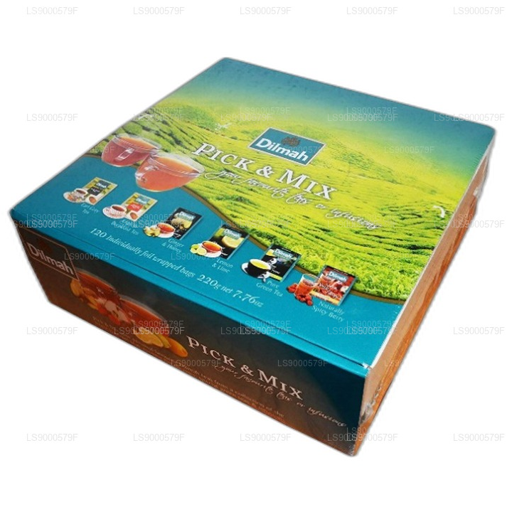 Dilmah Pick and Mix (220g) 120 sachets de thé