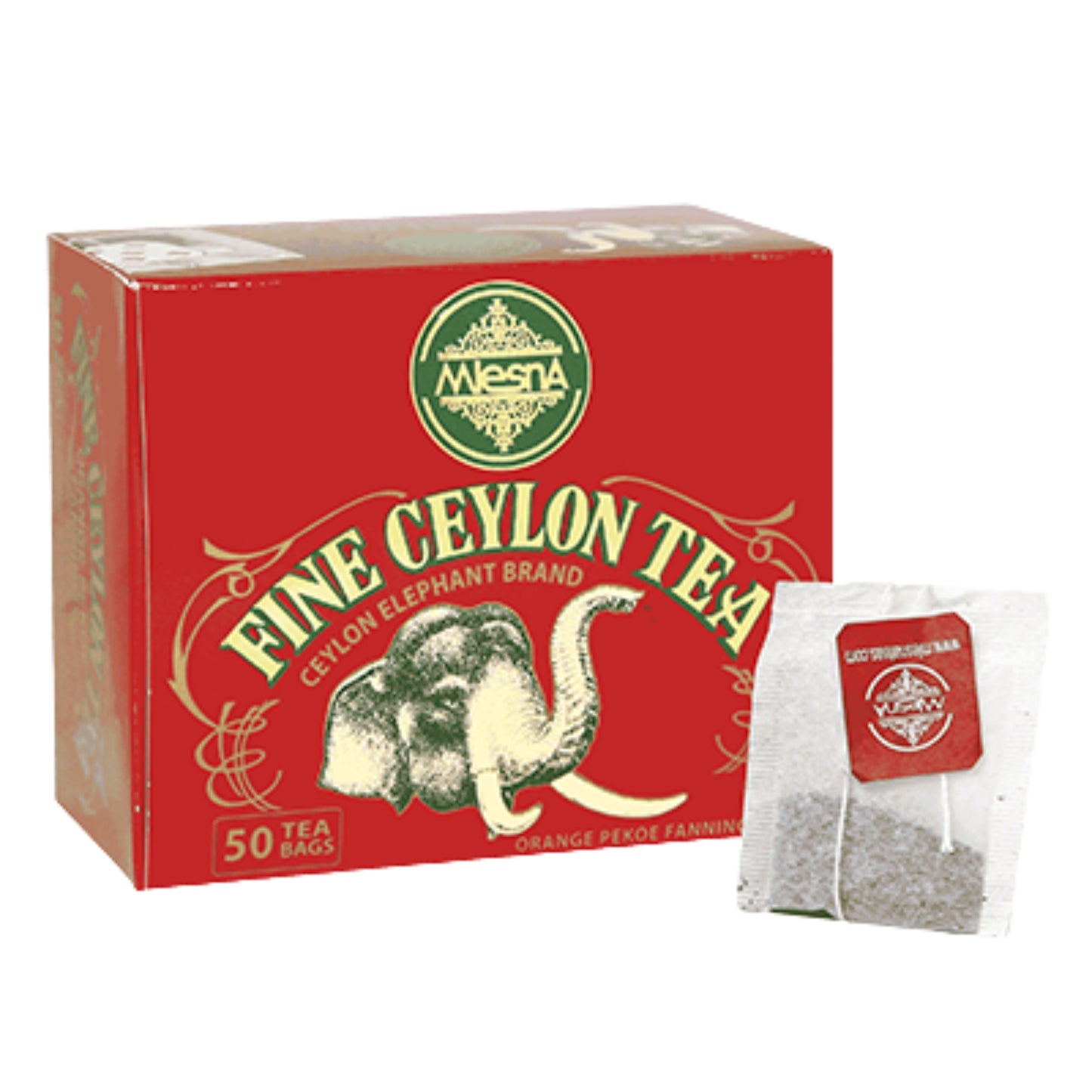 Thé de Ceylan Mlesna (100 g) 50 sachets