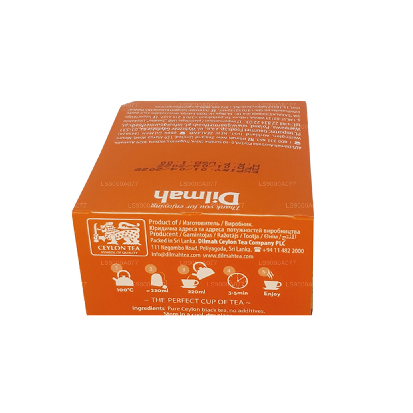 Dilmah Ceylon Supreme 10 sachets de thé (20 g)