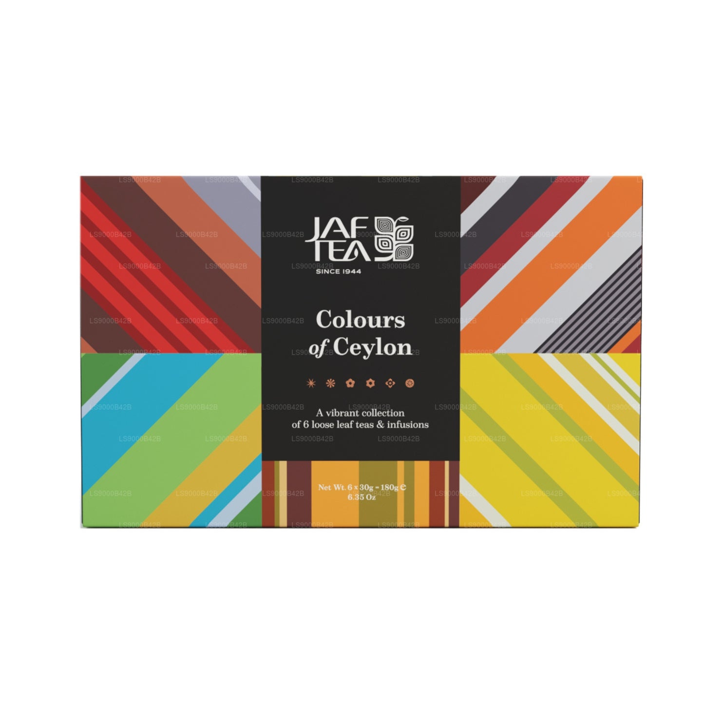Coffret cadeau Jaf Tea Colours Of Ceylan (180 g)