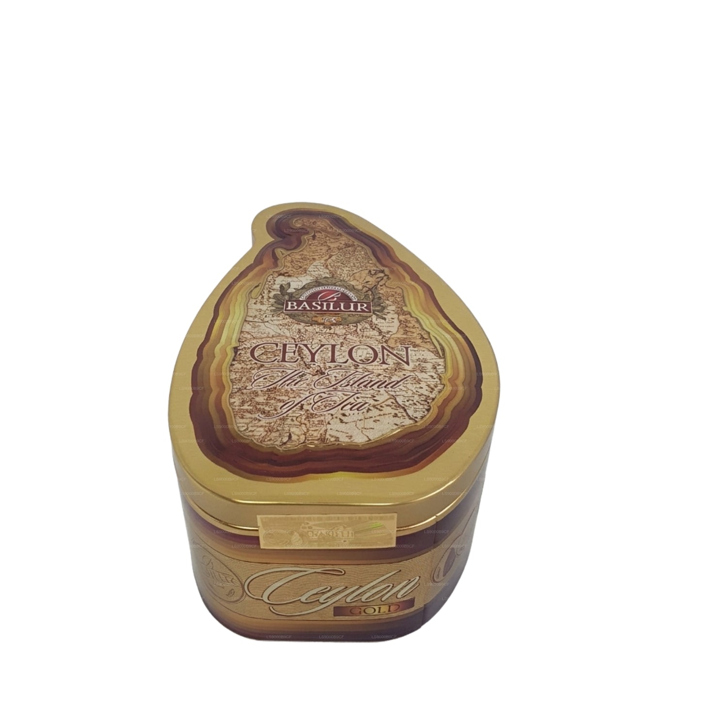 Boîte à thé Basilur Island « Gold » (100 g)