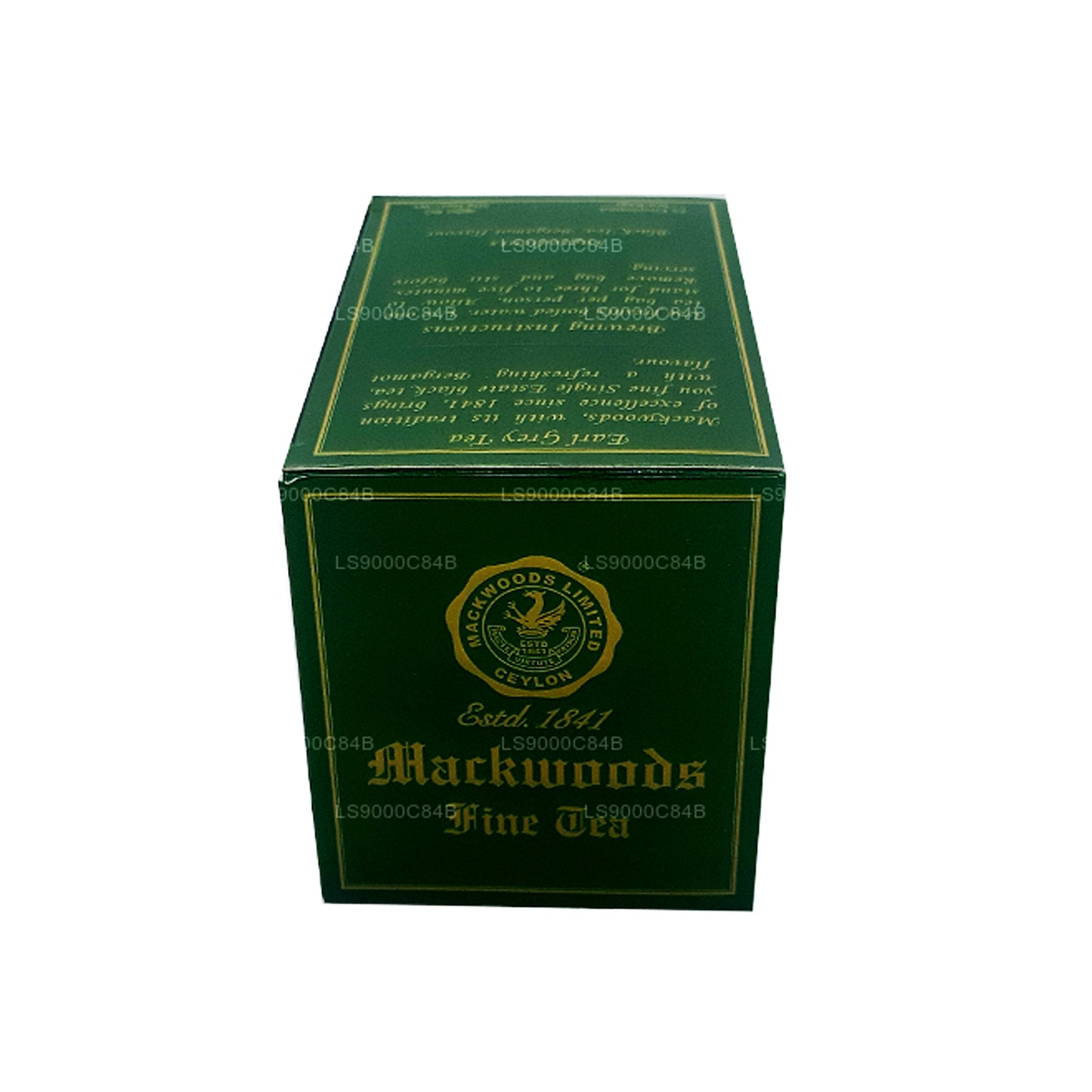 Thé Earl Grey Mackwoods (50g) 25 sachets de thé