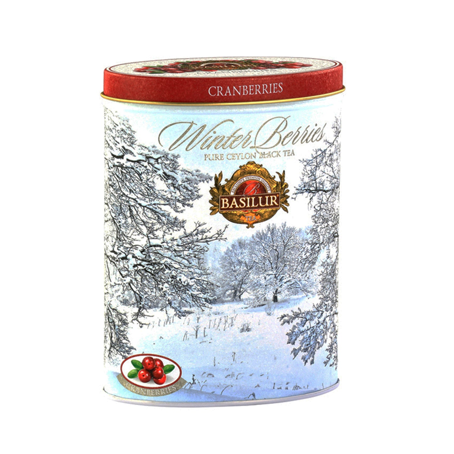 Boîte « Canneberges » Basilur Winter Berries (100 g)