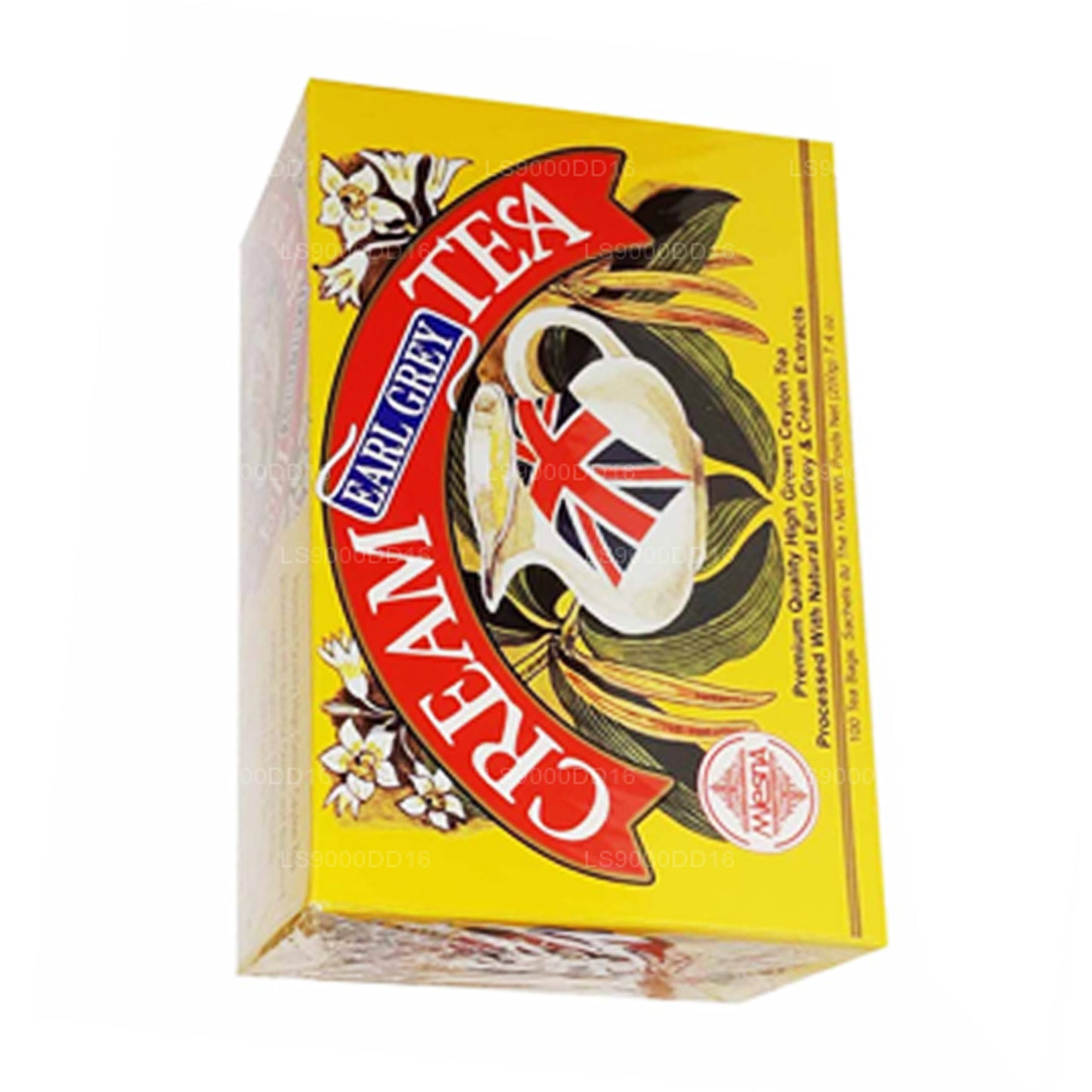 Thé Mlesna Cream Earl Grey (200g) 100 sachets de thé