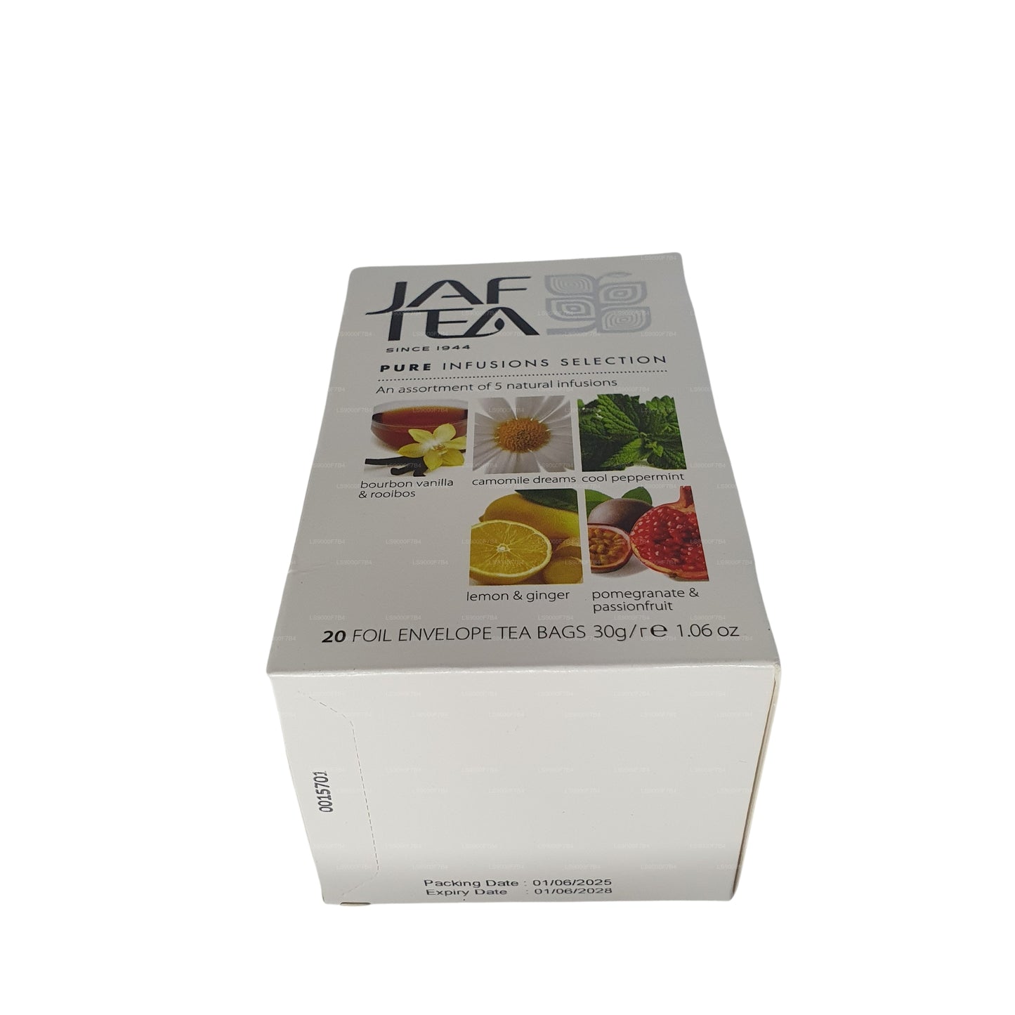 Jaf Tea Pure Infusions selection Foil Envelop Tea Bags (30g)