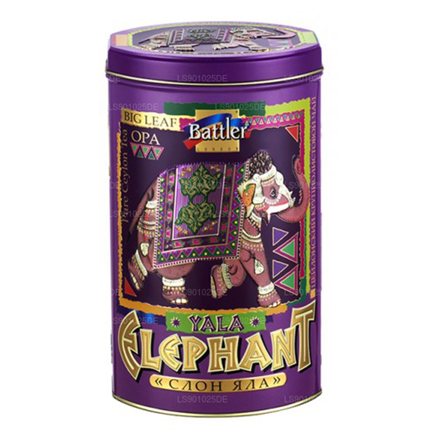 Boîte en étain Battler Yala Elephant (100 g)