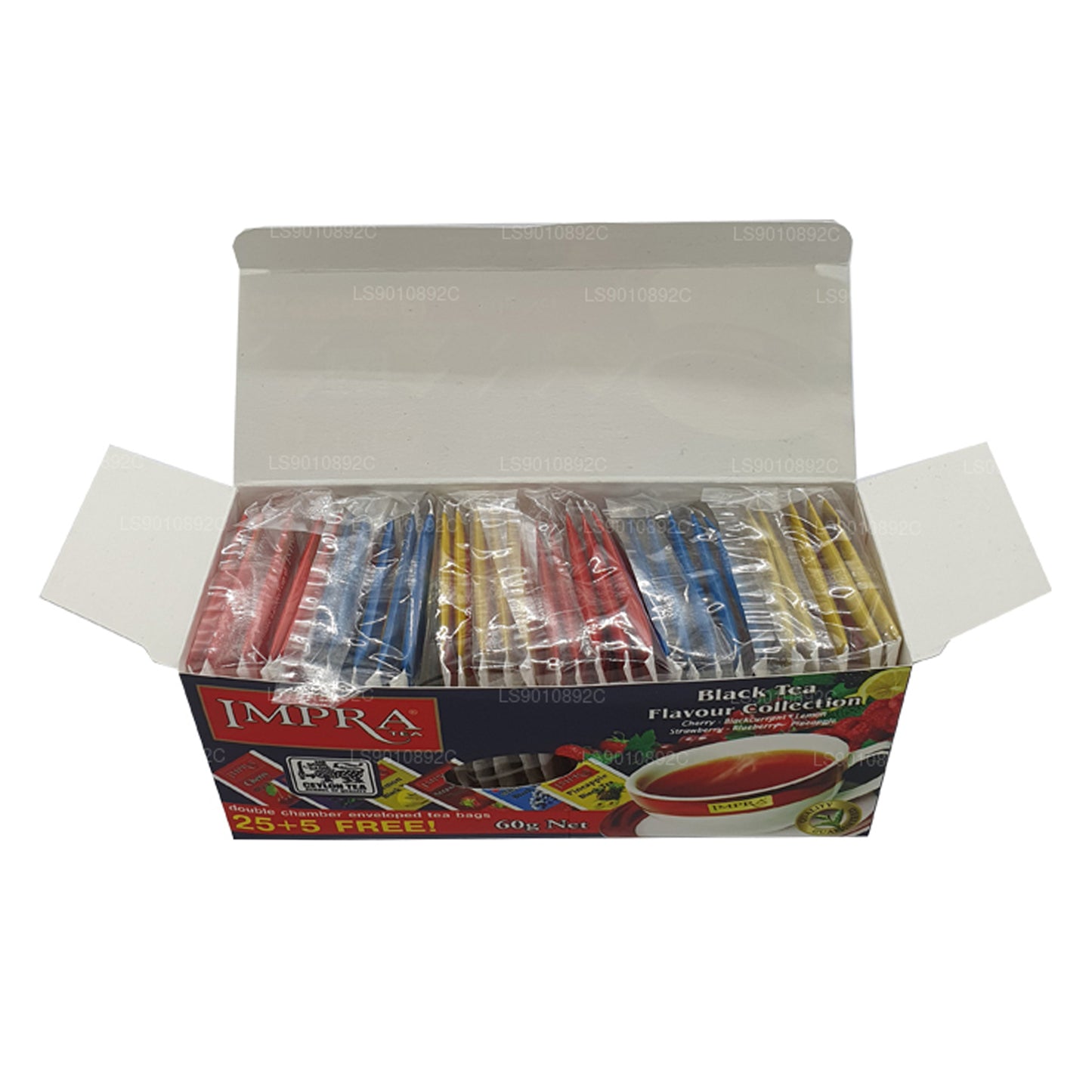 Thé noir de Ceylan de la collection Impra Flavor (60 g) 30 sachets