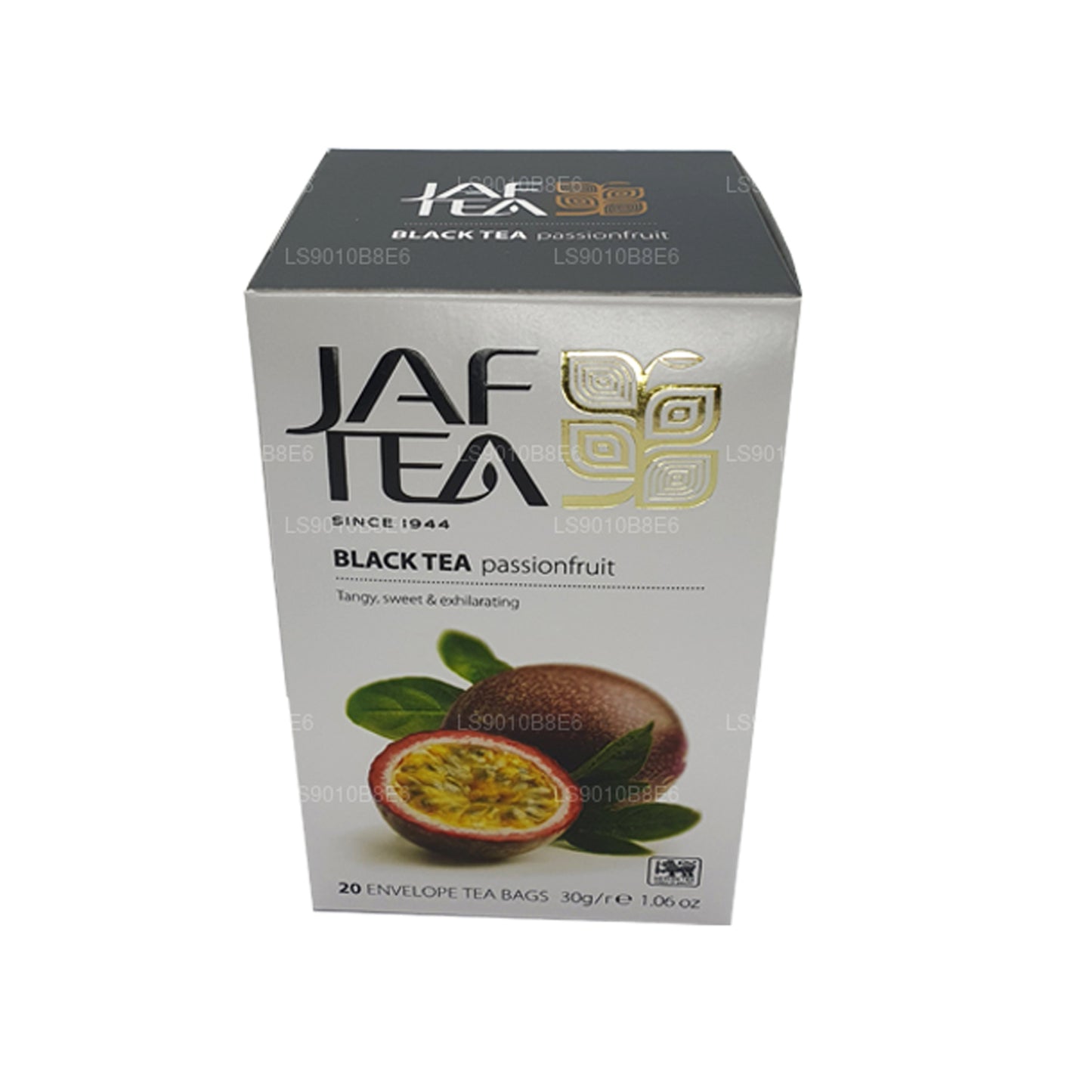 Sachets de thé en aluminium pour thé noir de la collection Pure Fruits de la collection Jaf Tea (30 g)