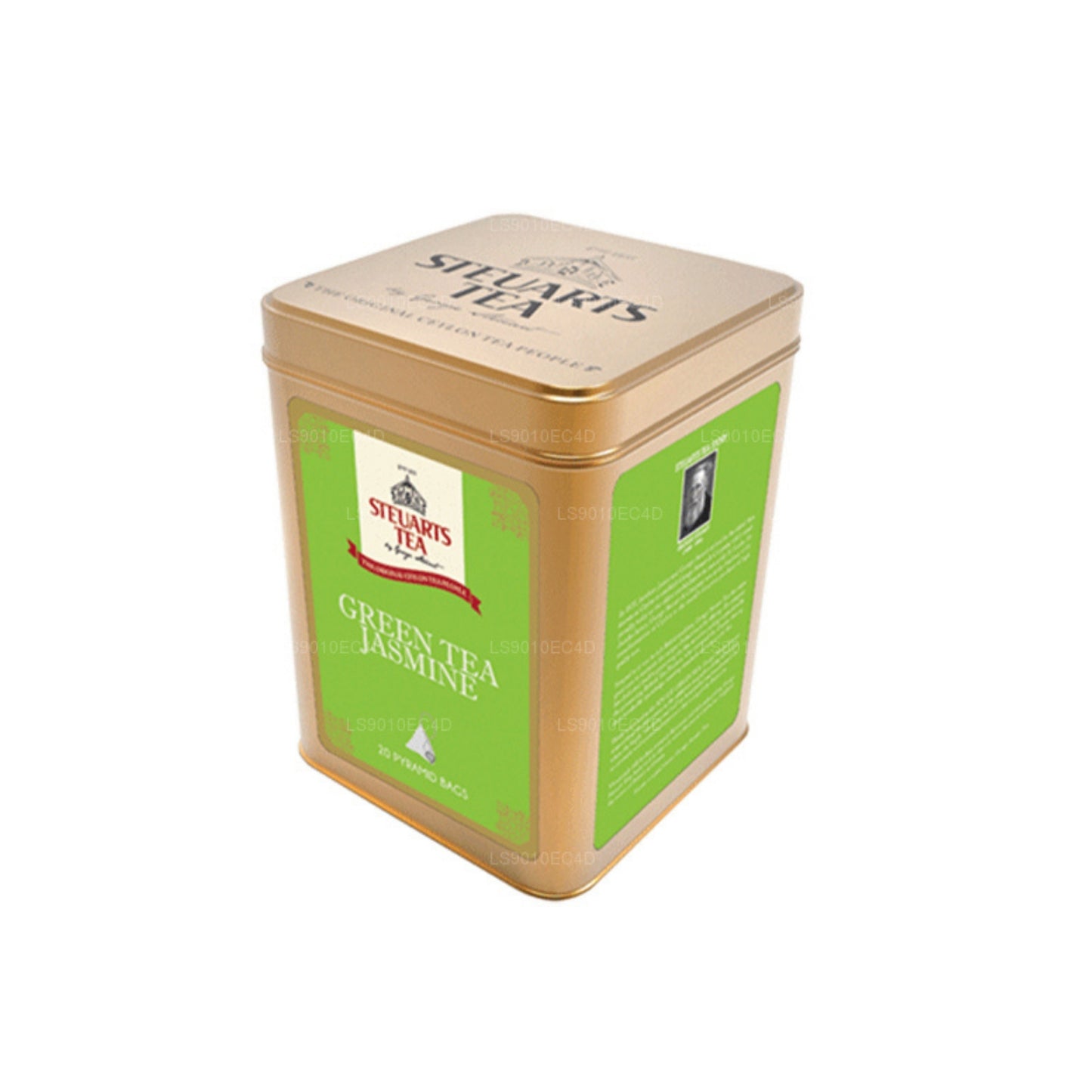 George Steuart Thé vert au jasmin (100g) Thé en feuilles