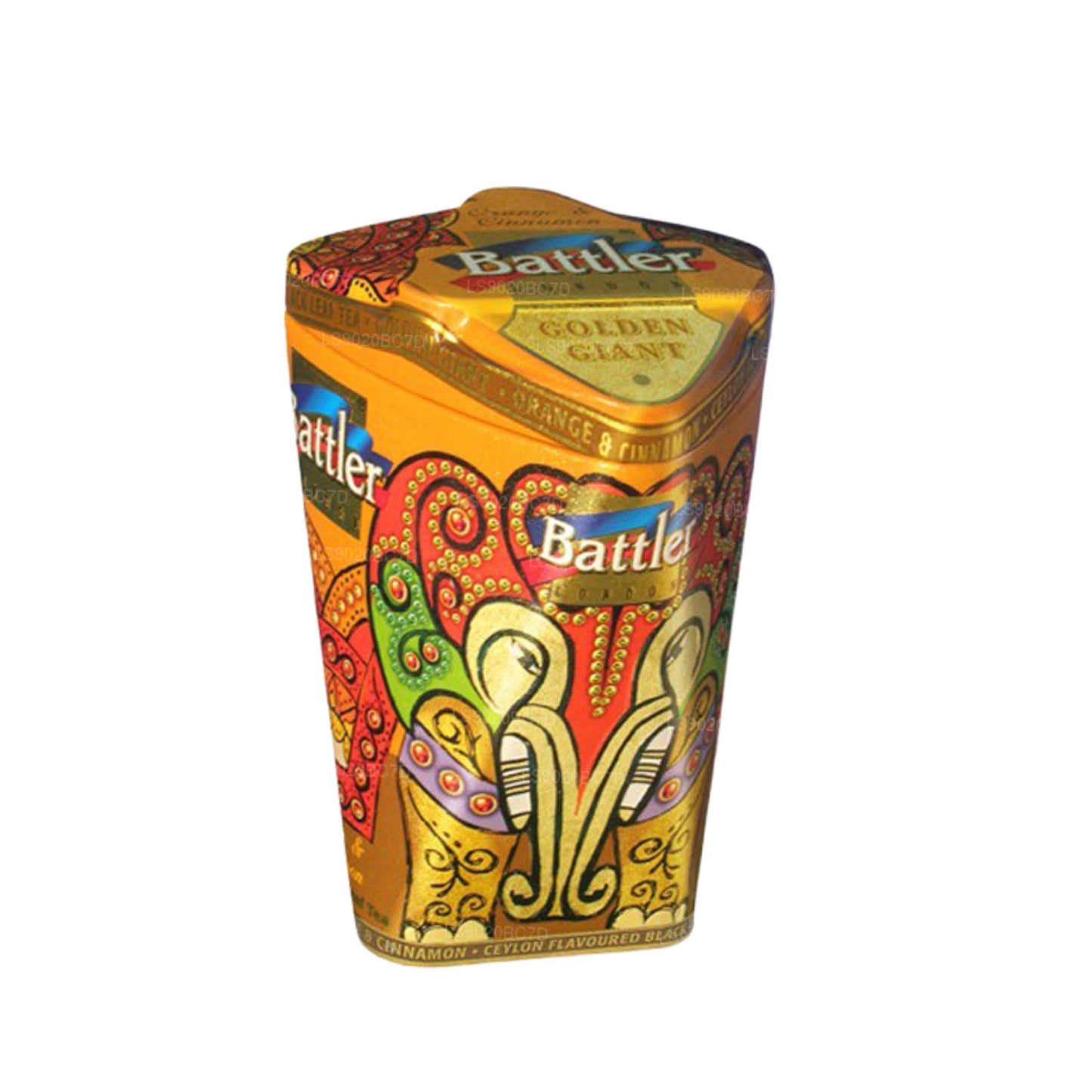 Boîte en carton Battler Golden Giant à l'orange et à la cannelle (100 g)
