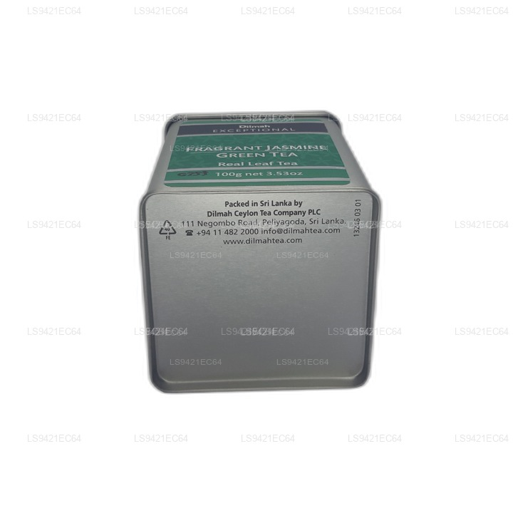 Thé vert au jasmin parfumé exceptionnel Dilmah (100 g)