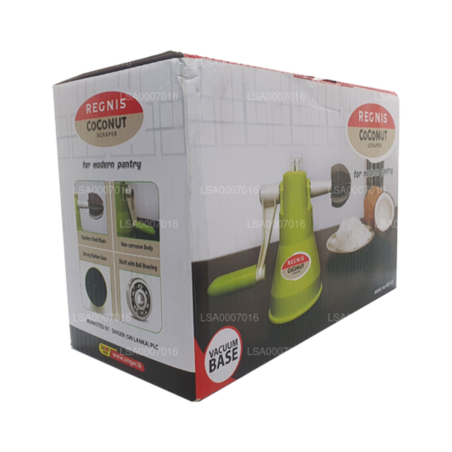Grattoir à noix de coco manuel Lakro (RCS- 03)