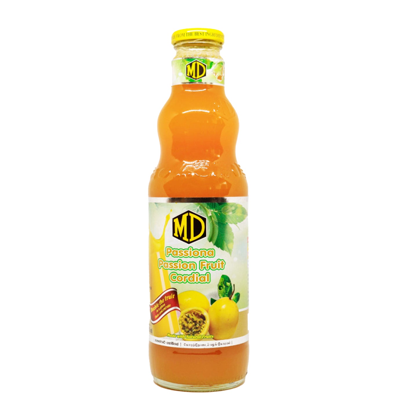 MD Passion Fruit Cordial (750ml)