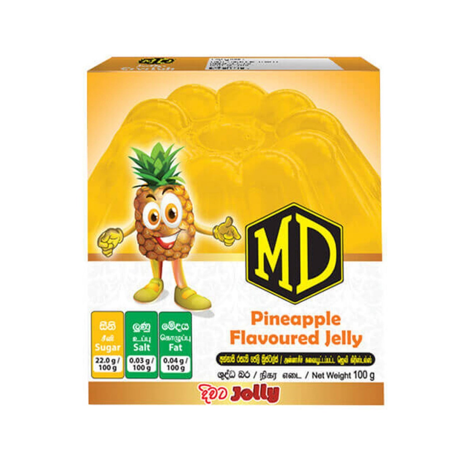 Ananas en cristal MD Jelly (100 g)