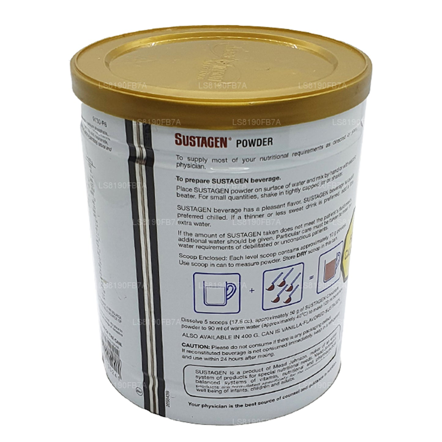 Supplément nutritionnel Sustagen Chocolat (400g)