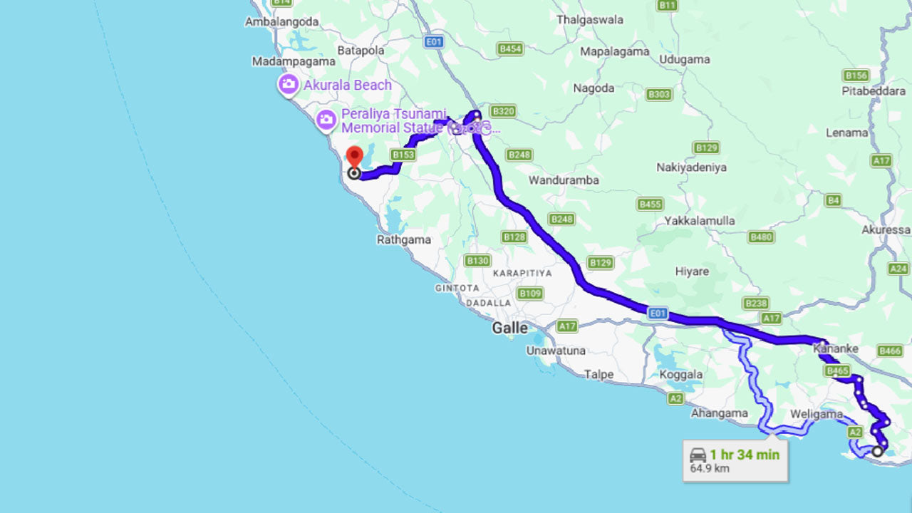 Relâcher de bébés tortues à Mirissa