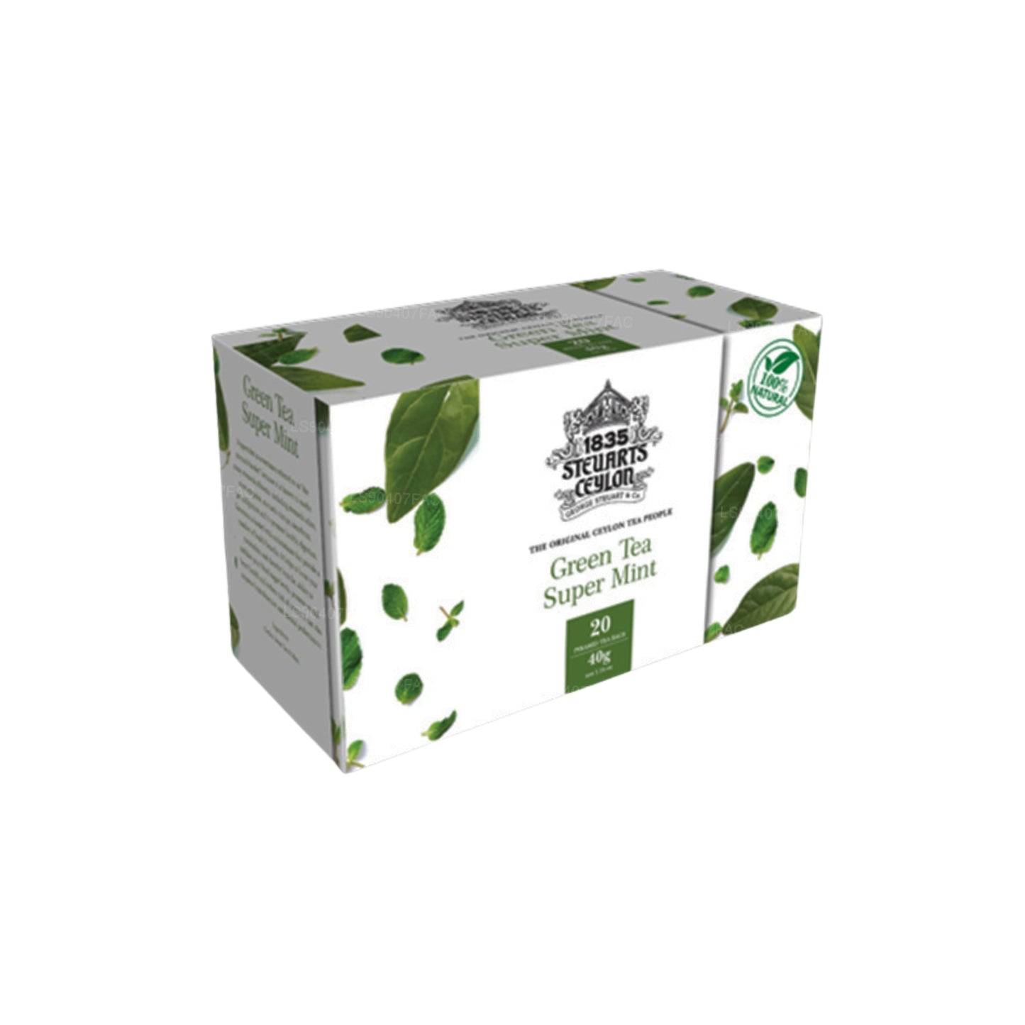 George Steuart Thé vert Super Menthe (40g) 20 Sachets