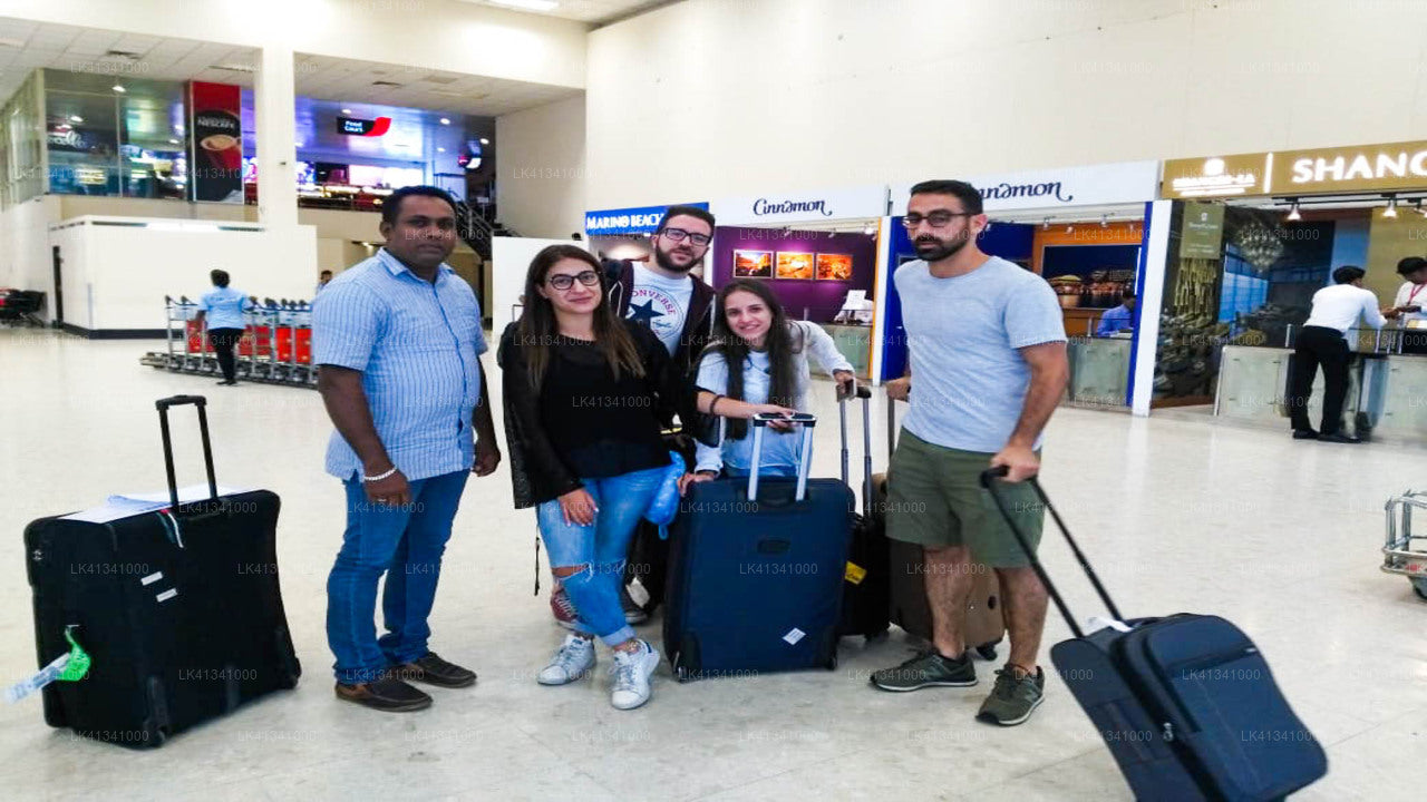 Transfert privé de Homagama à l'aéroport de Colombo (CMB)