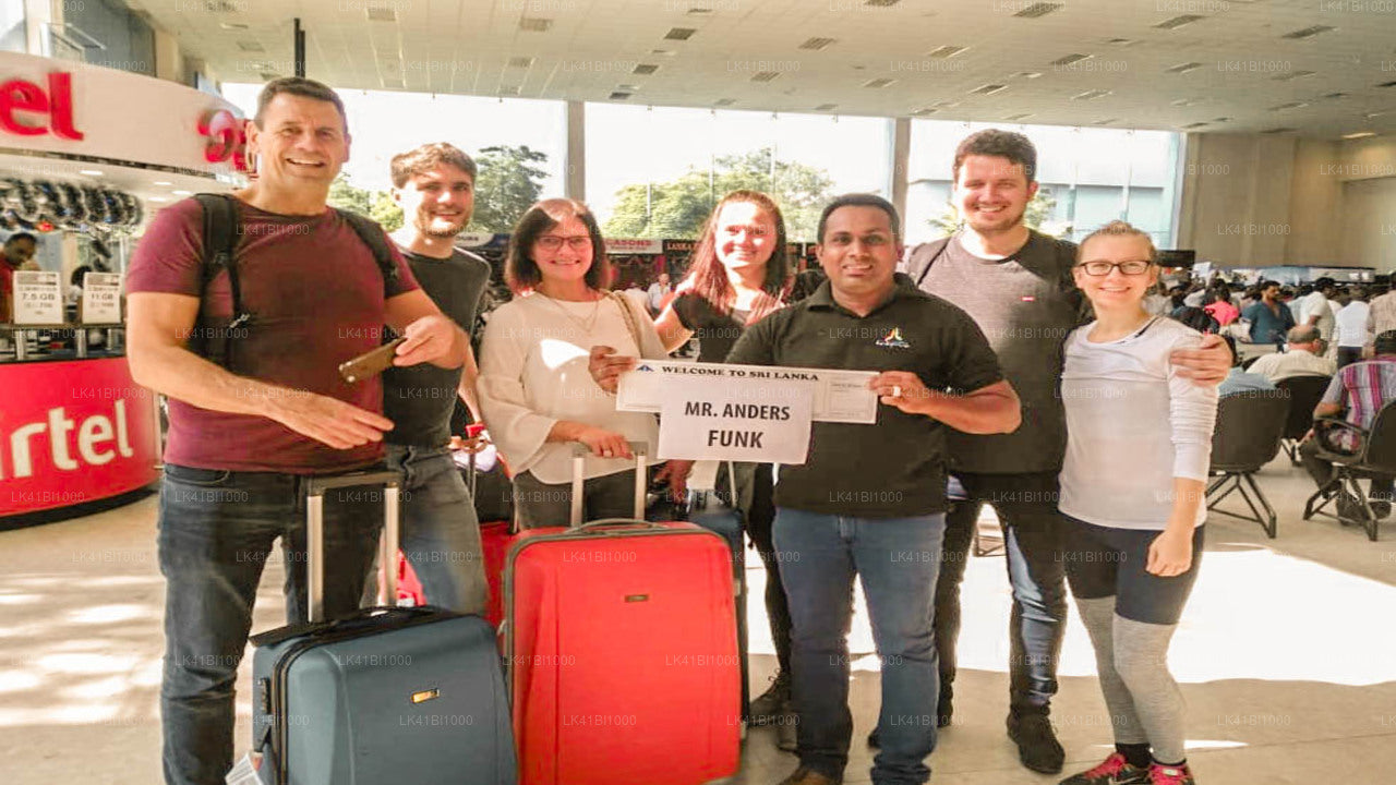 Transfert privé de Horton Plains vers l'aéroport de Colombo (CMB)