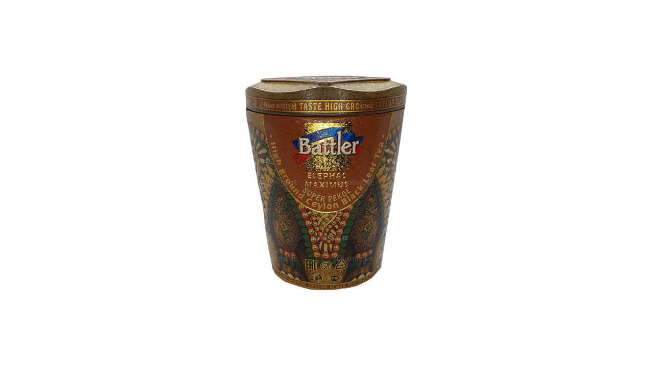 Boîte en étain Battler Super Pekoe (100 g)