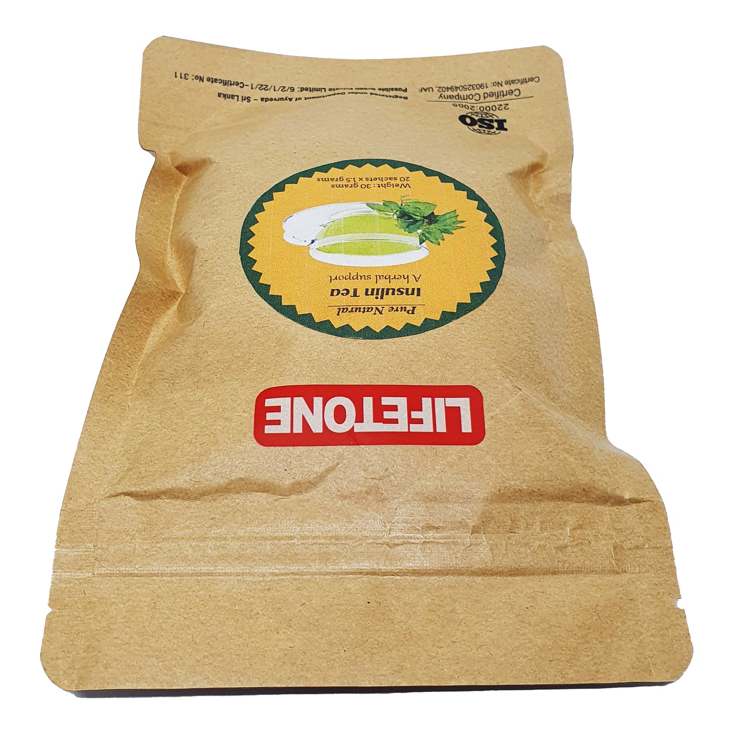 Thé à l'insuline Lifetone (40 g)